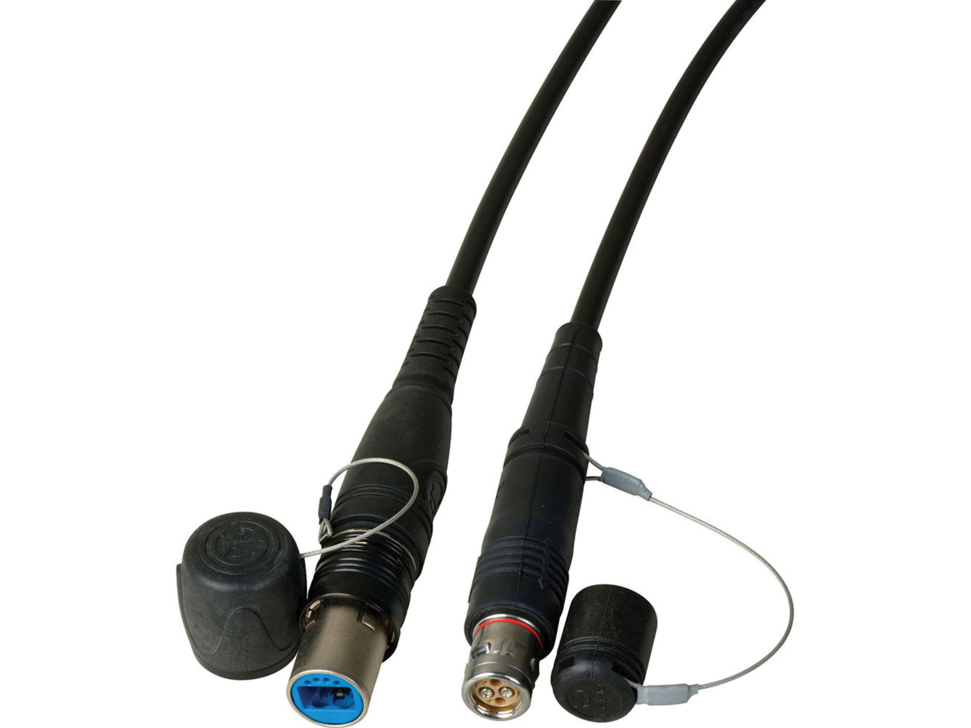 Camplex SMPTE Hybrid opticalCON DUO to FUW LEMO Singlemode Outdoor Fibre Cable (30.5m)
