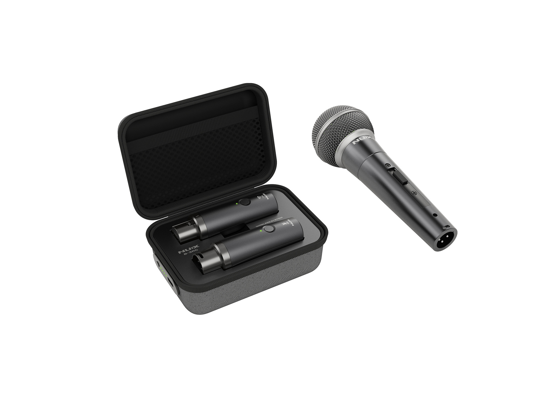NUX B-3RC 2.4GHz Wireless Microphone System