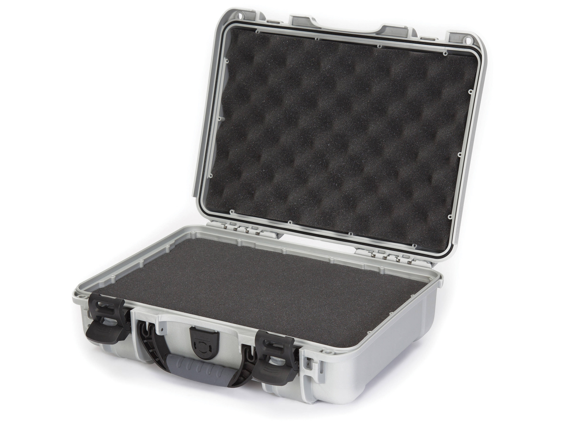 Nanuk 910 Medium Hard Case (Silver, With Foam)
