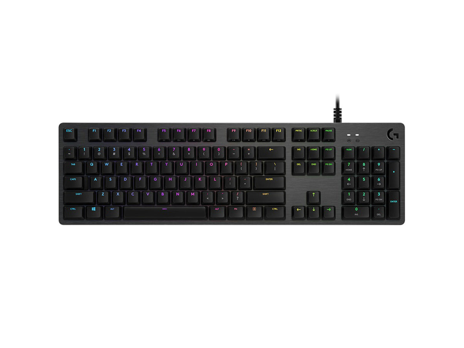 Logitech G512 Carbon RGB Tactile Mechanical Gaming Keyboard (Brown Switch)