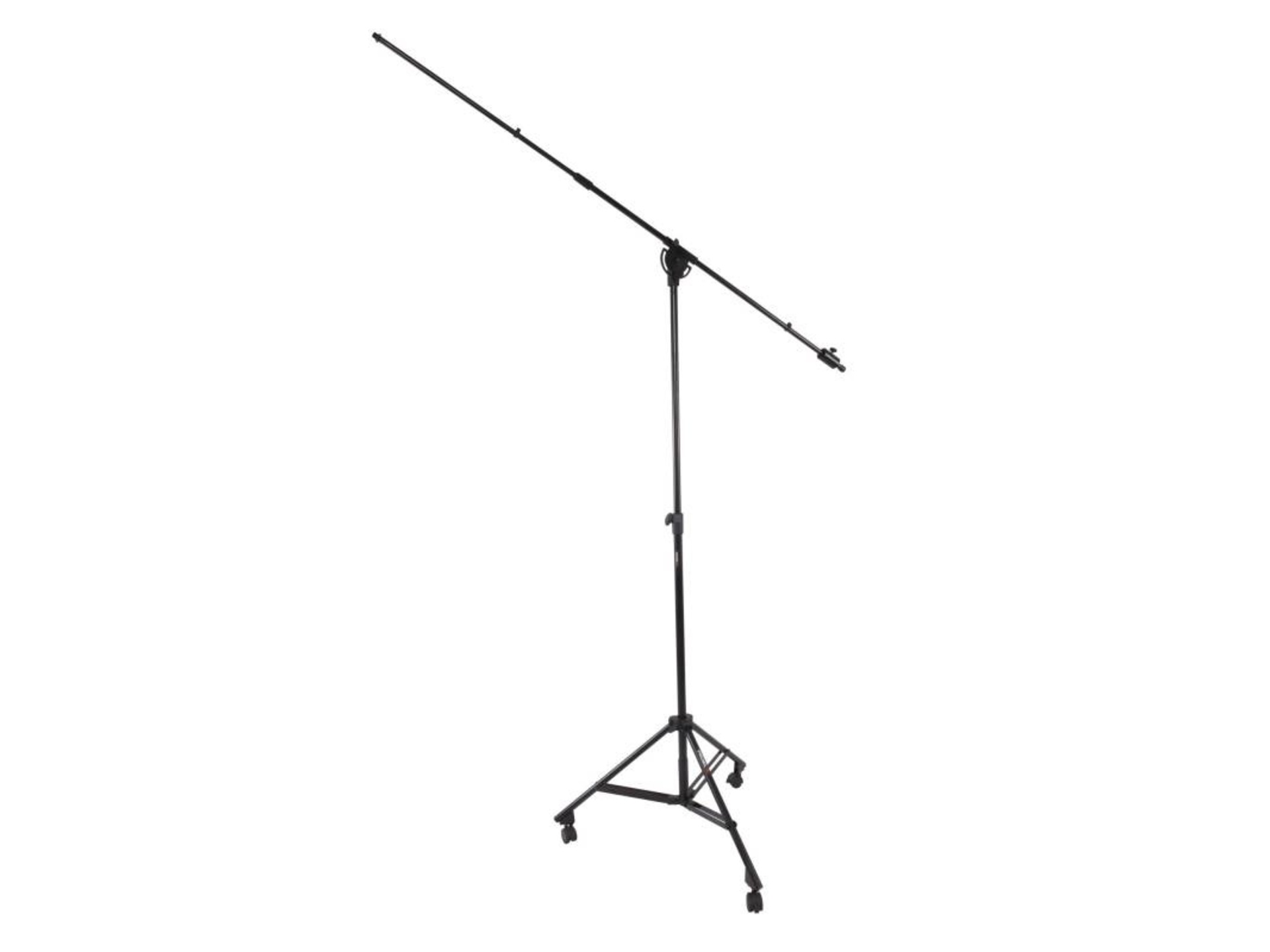 Proel Floor Mic Stand with Adjustable Boom (Black)