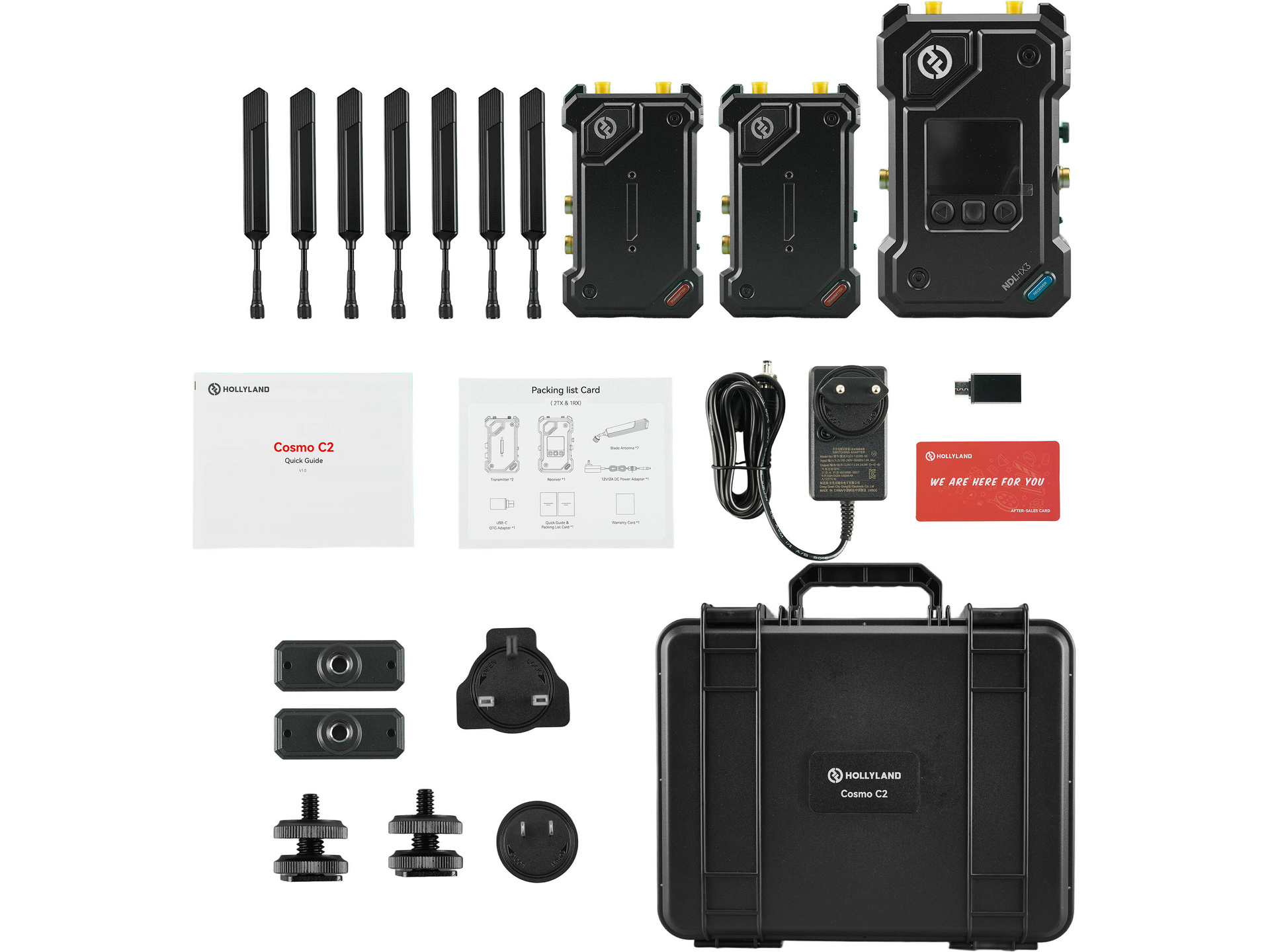 Hollyland Cosmo C2 HDMI/SDI Wireless Video 2-Transmitter System