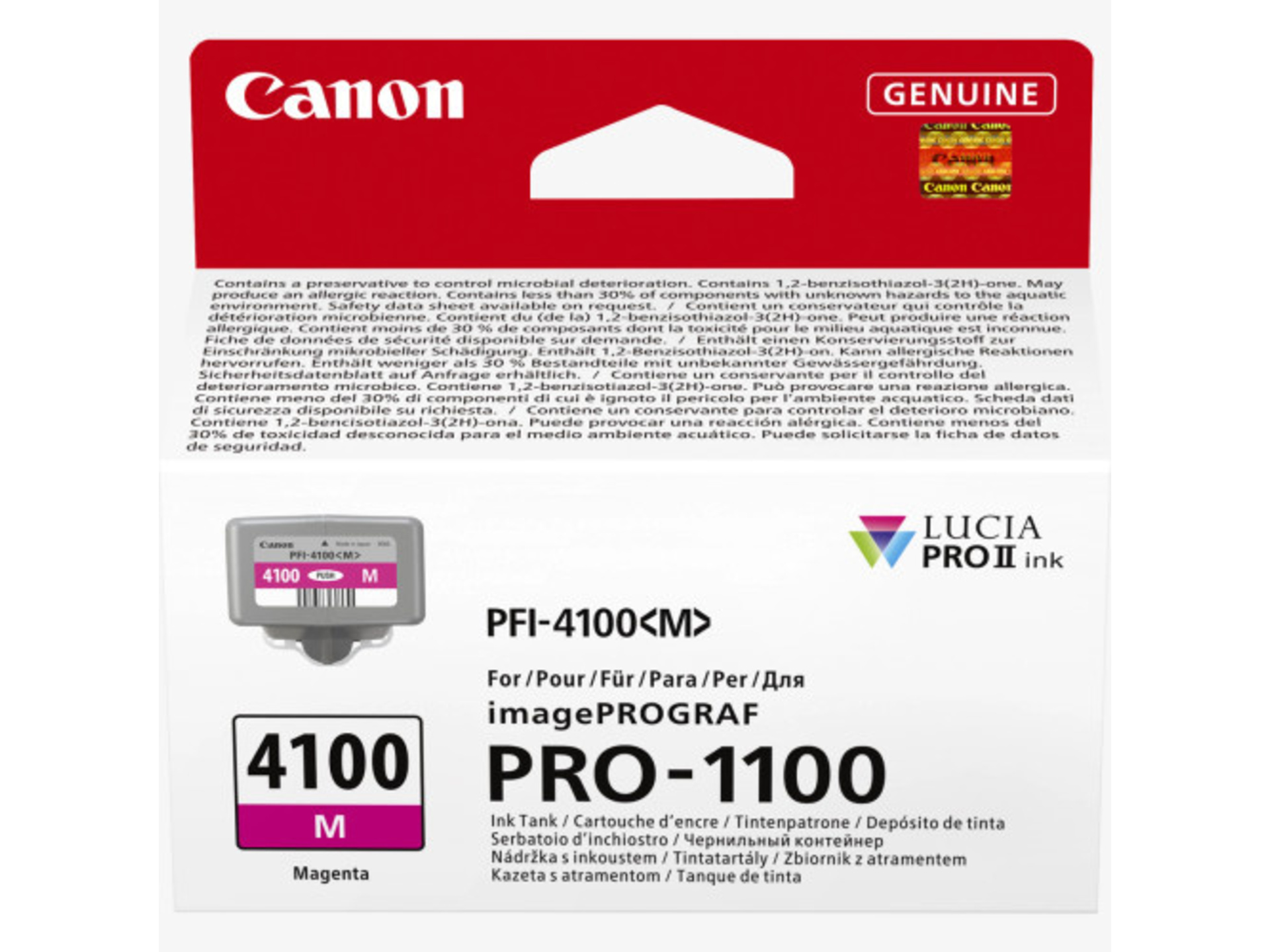 Canon PFI-4100 Lucia Pro Ink Cartridge (Magenta, 80ml)