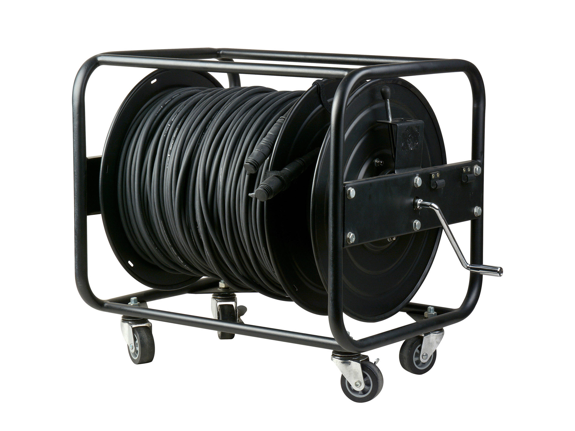 Camplex 7.8mm Bend Insensitive SMPTE 311M Fiber Cable on JACKREEL-XL1 Reel (1000')