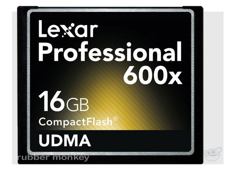 Lexar 16GB CompactFlash card 600X