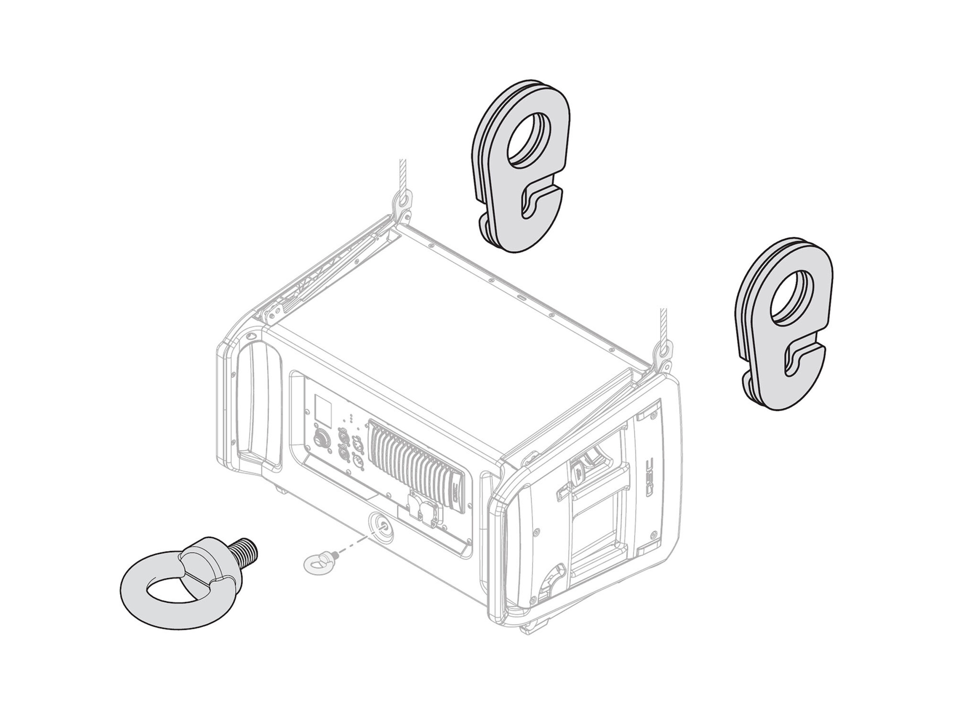 QSC Installation Kit for L-Class Line Array Systems