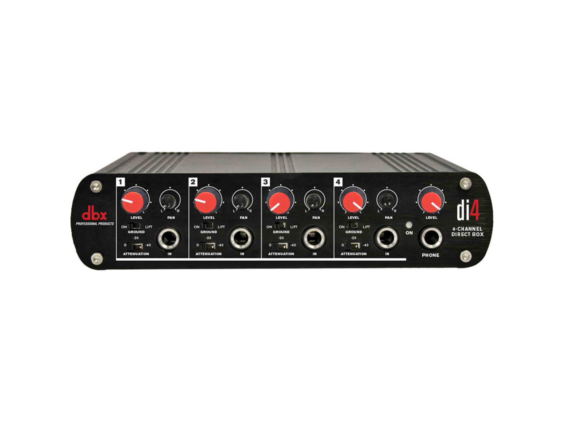 DBX DI4 4-Channel Active Direct Box and Line Mixer