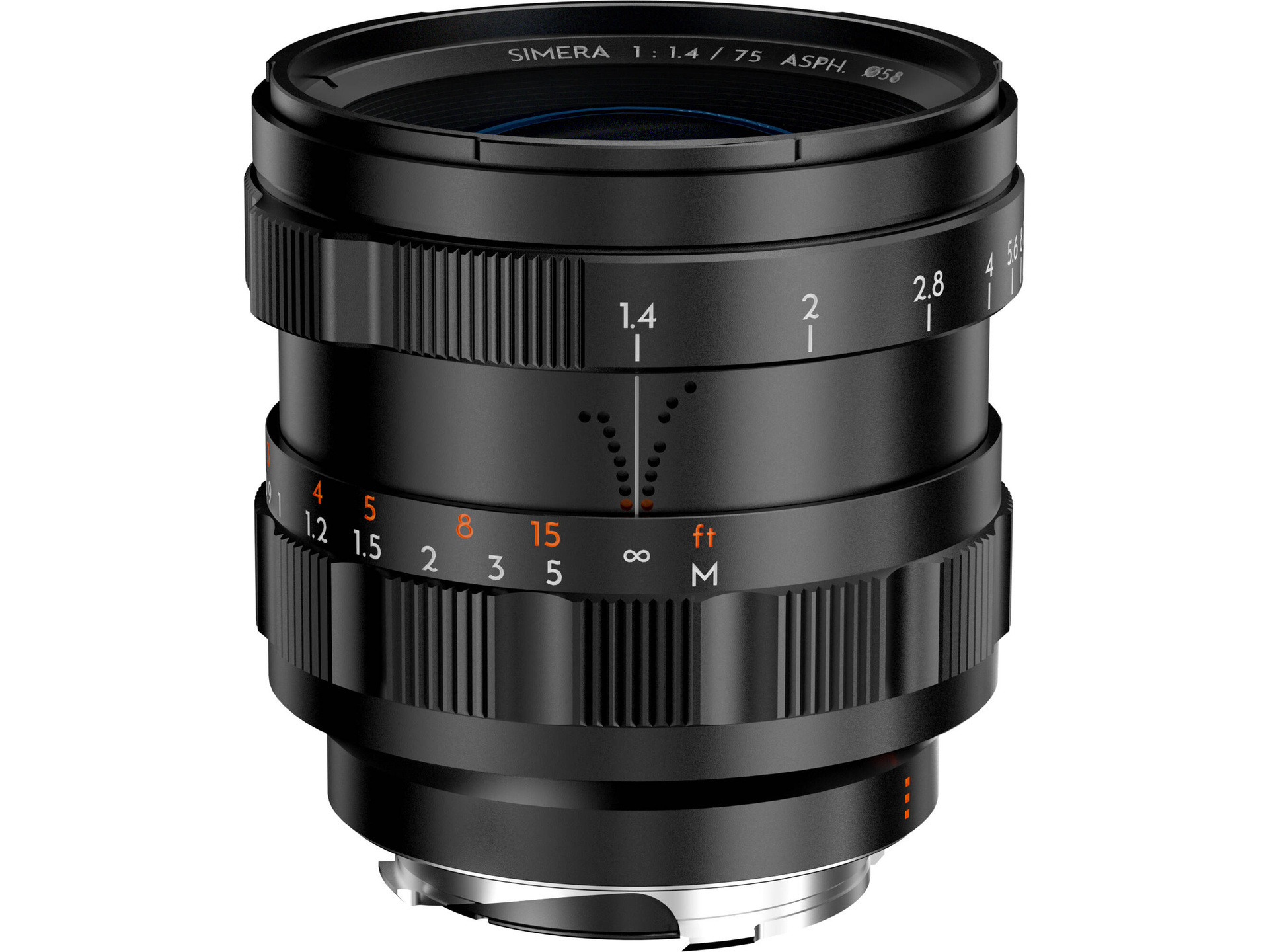 Thypoch Simera 75mm f/1.4 Lens (Leica M, Black)