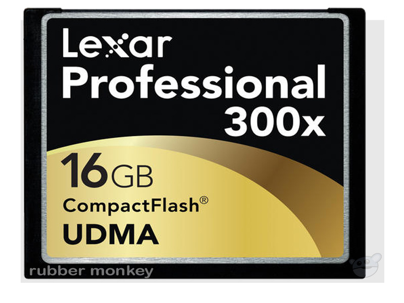 Lexar 16GB CompactFlash card 300X