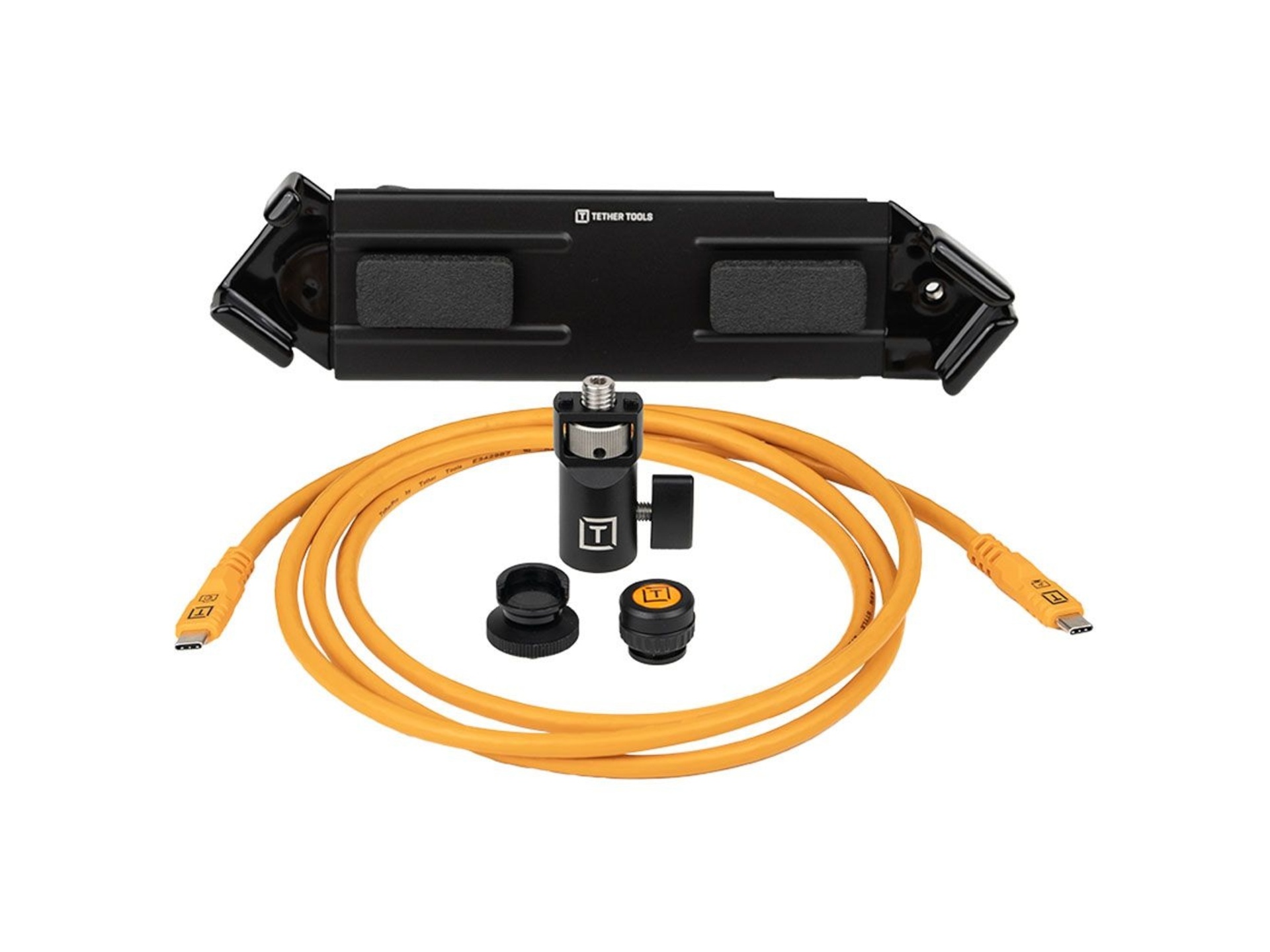 Tether Tools TetherPro Optima 10G Small Mobile Tethering Kit (1.8m, Hi-Visibility Orange)