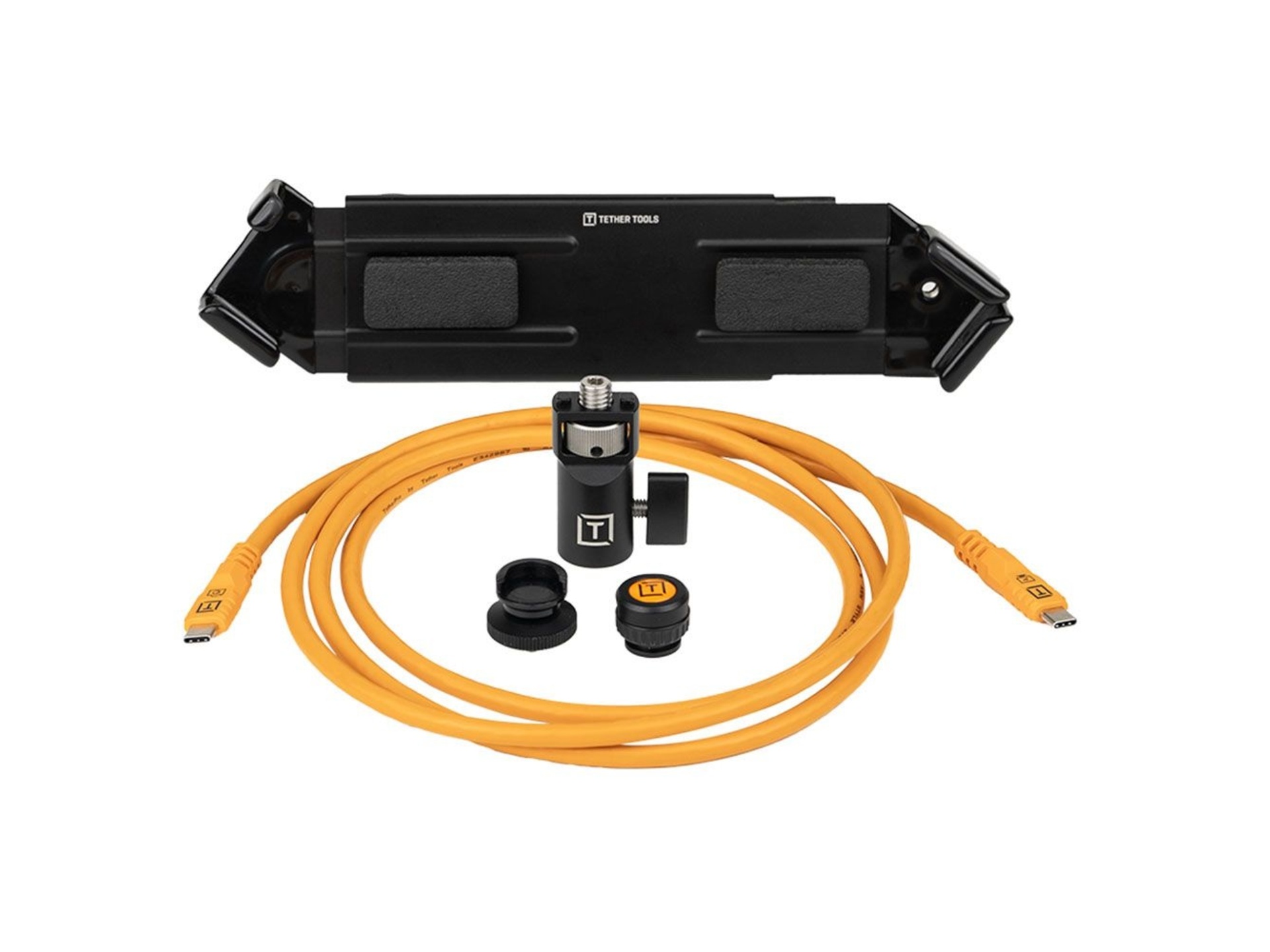 Tether Tools TetherPro Optima 10G Large Mobile Tethering Kit (1.8m, Hi-Visibility Orange)