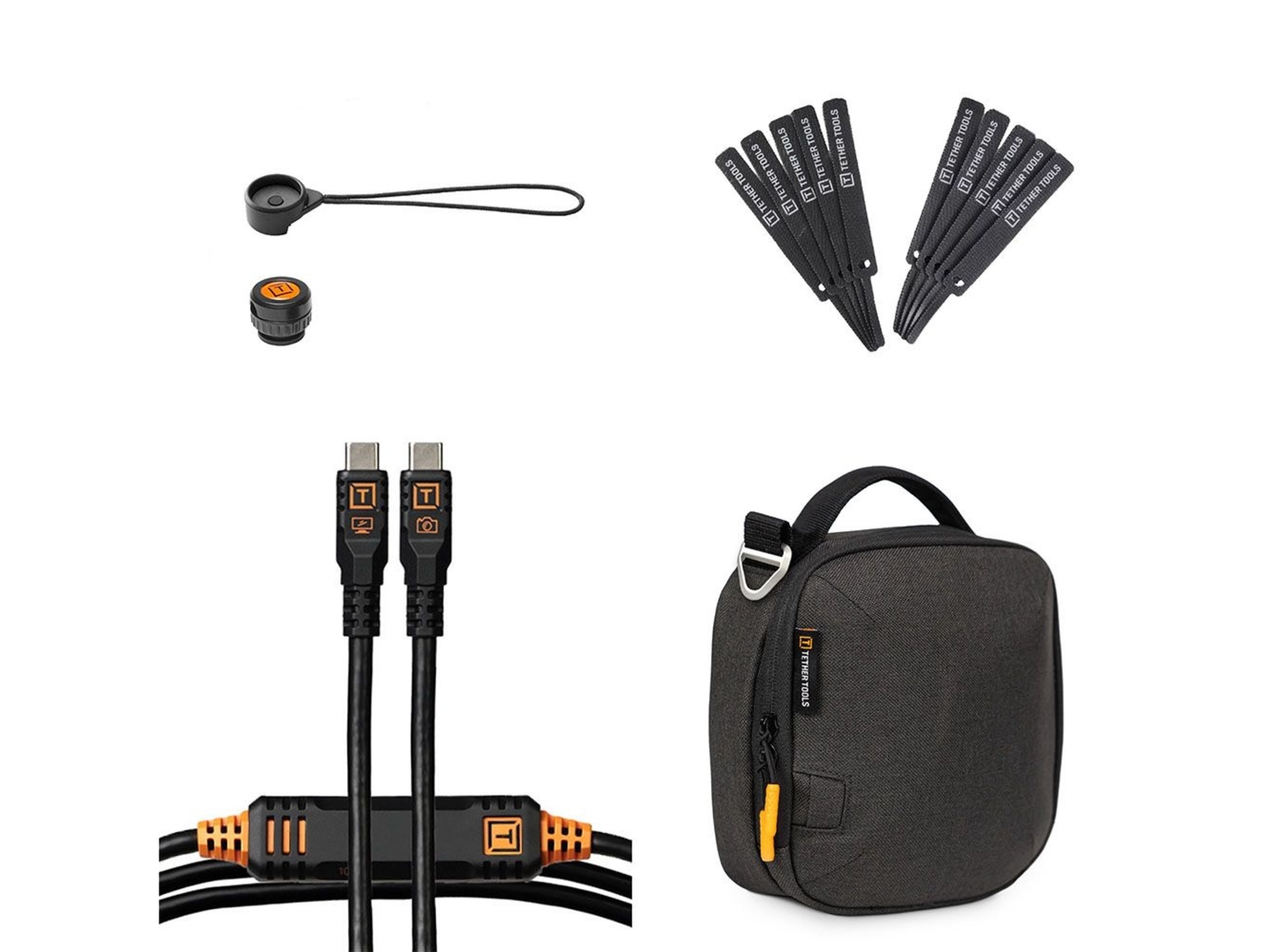 Tether Tools TetherPro Optima 10G Starter Tethering Kit (4.6m, Black)