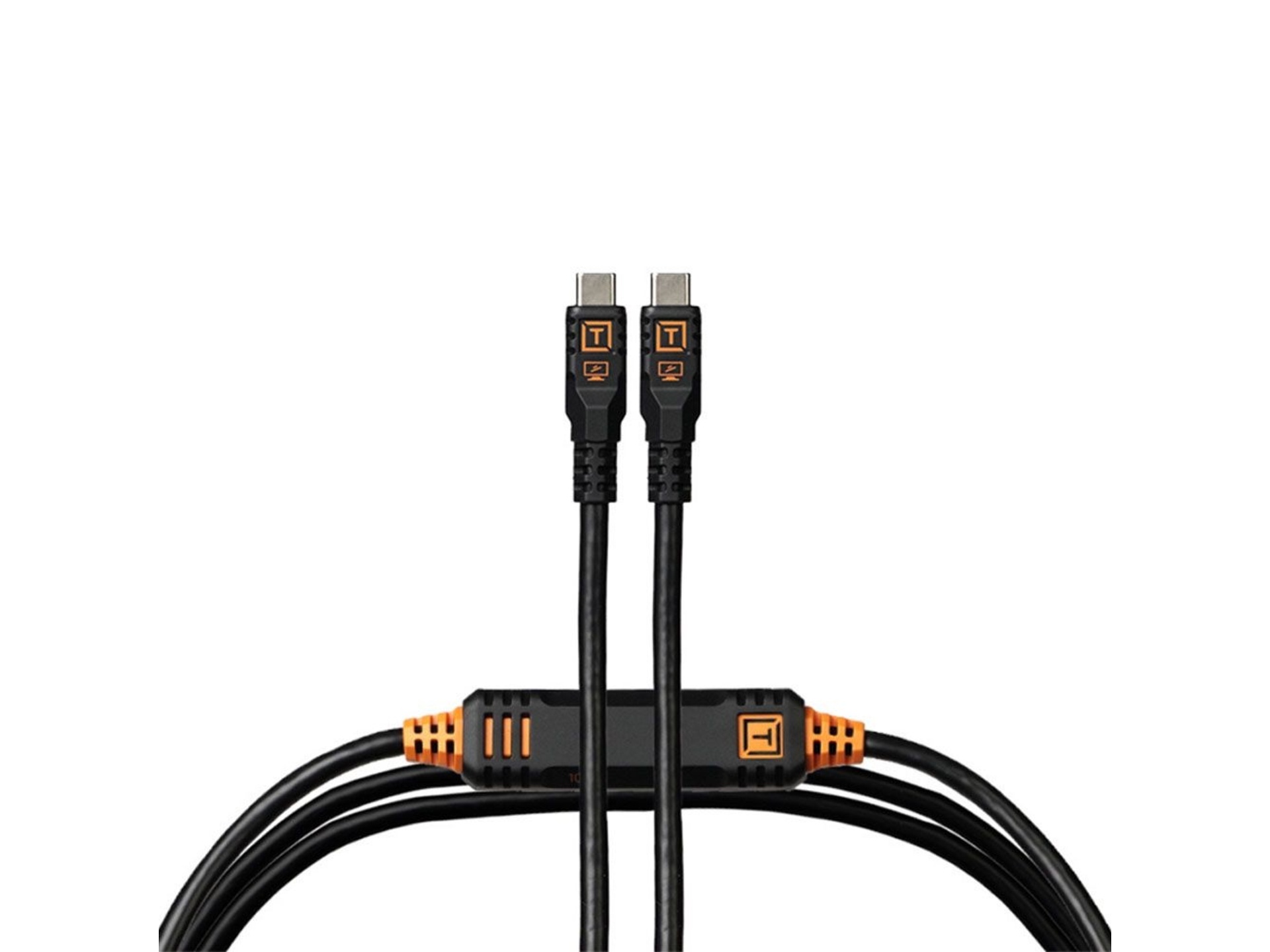 Tether Tools TetherPro Optima 10G USB-C Straight Cable (4.6m, Black)