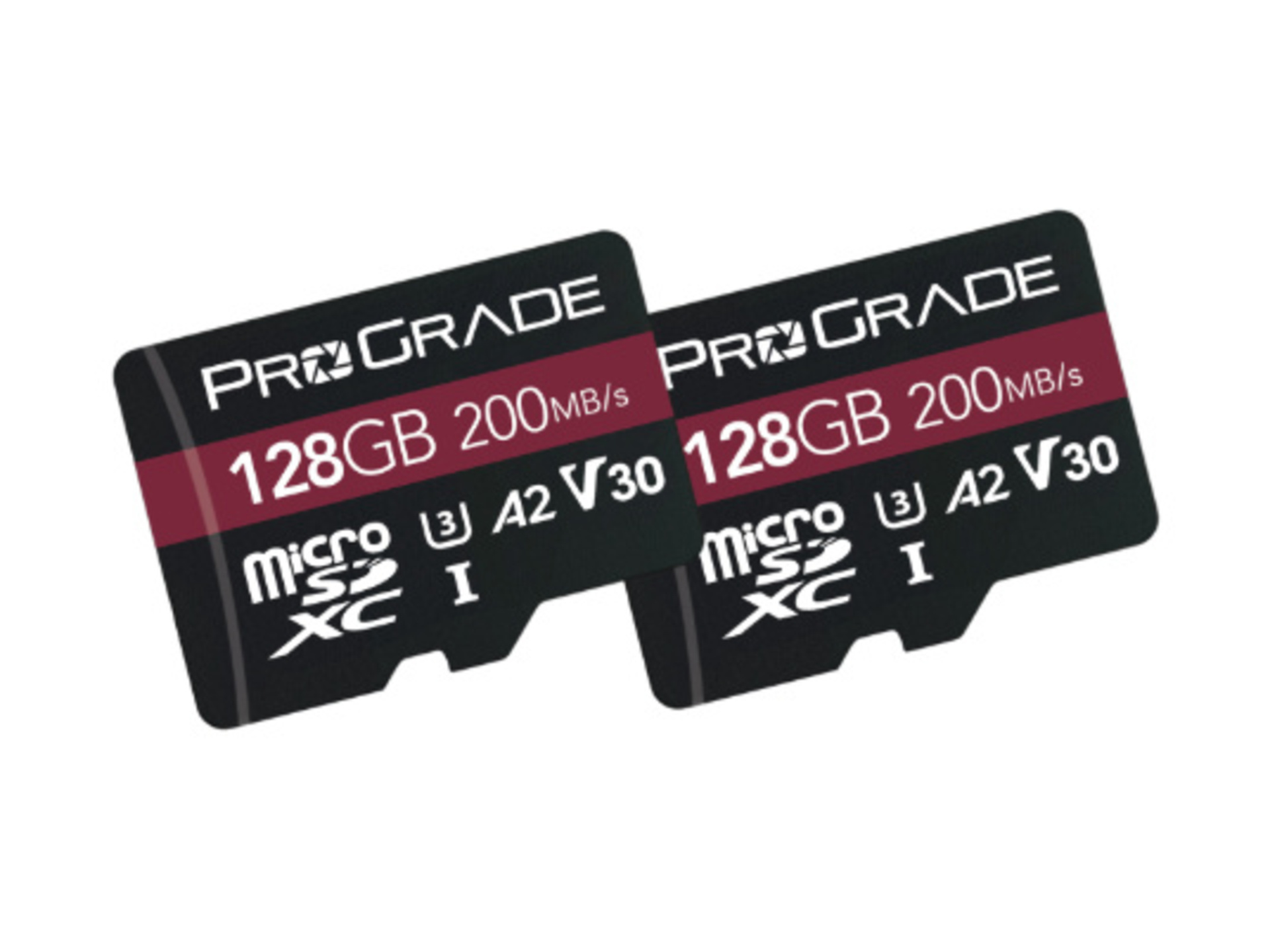 ProGrade Digital Strontium 128GB microSDXC UHS-I V30 Memory Card (2-Pack)