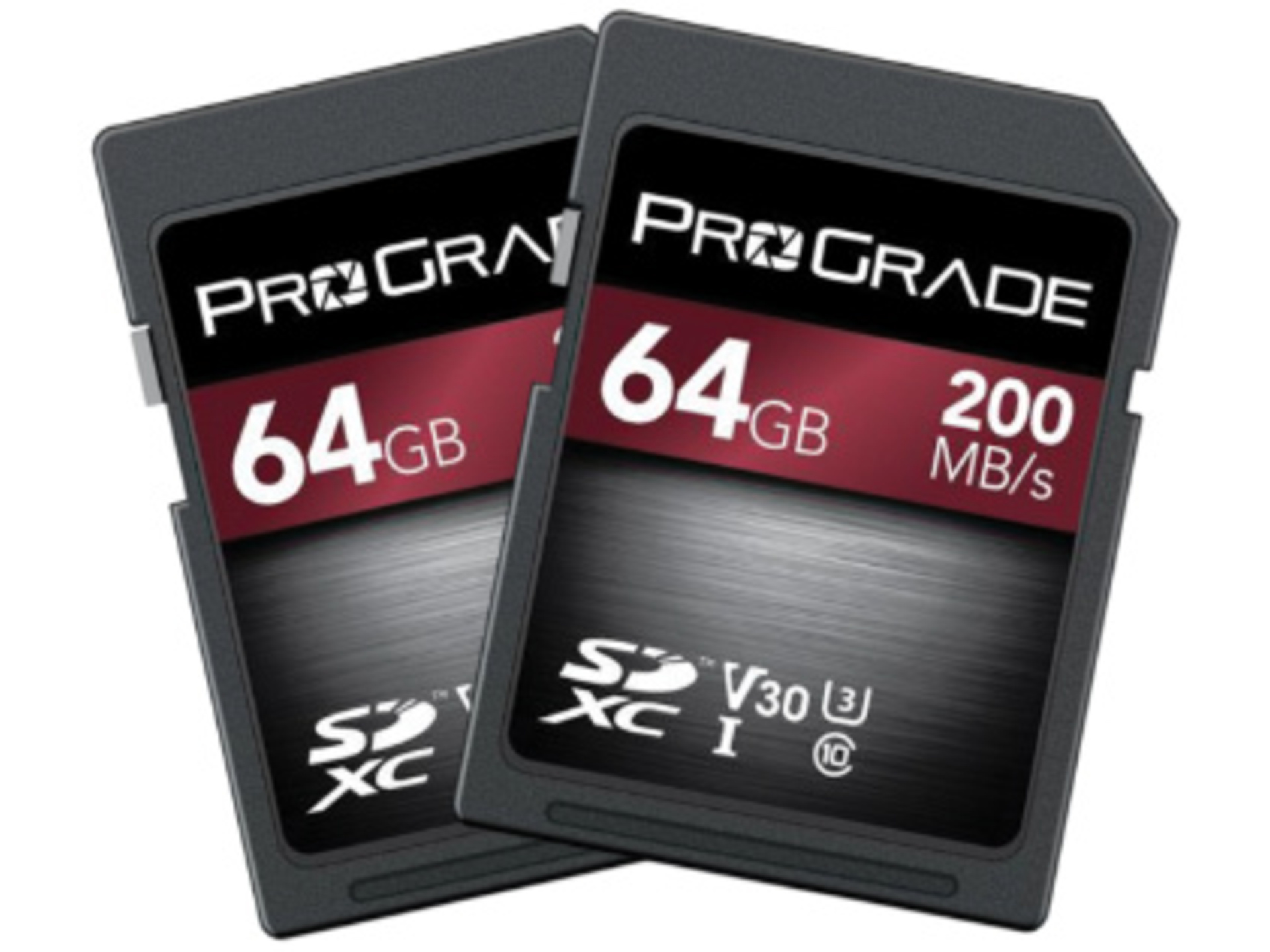 ProGrade Digital Strontium 64GB SDXC UHS-I V30 Memory Card (2-Pack)