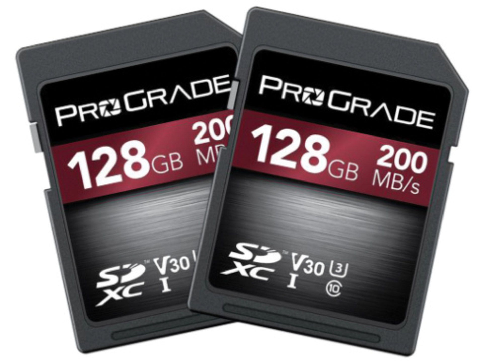 ProGrade Digital Strontium 128GB SDXC UHS-I V30 Memory Card (2-Pack)