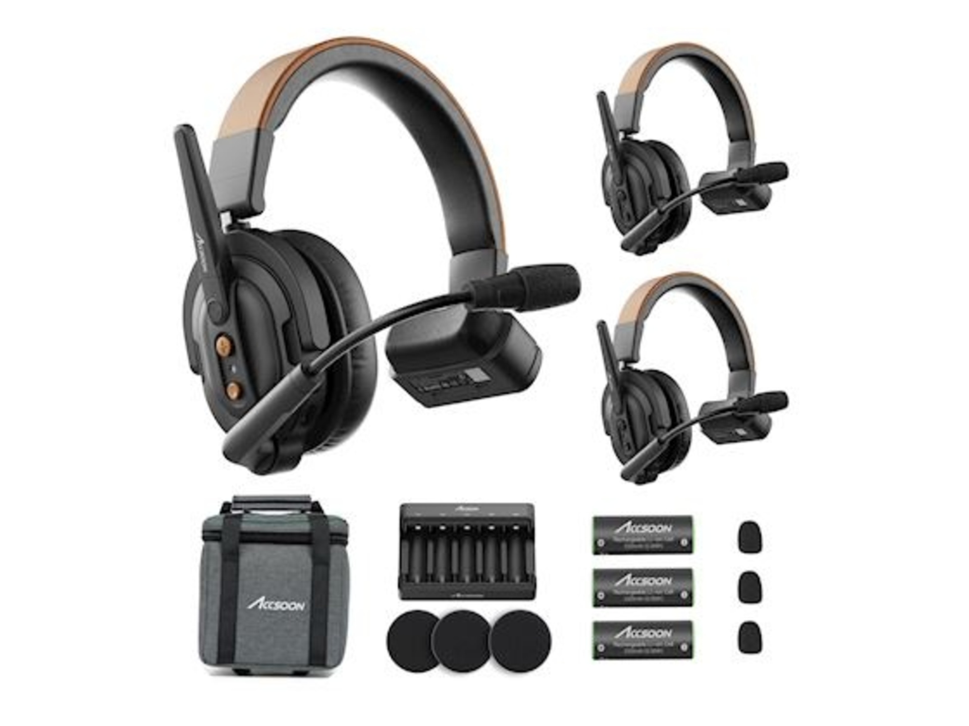 Accsoon CoMo SE 3 Person Wireless Intercom System (1H/2R)
