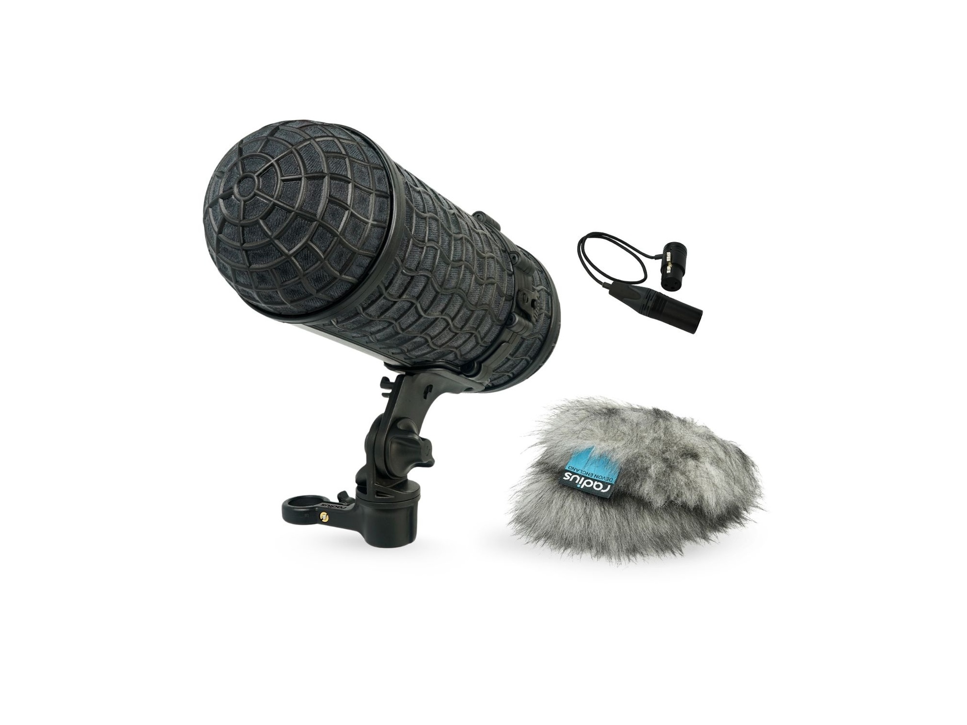 Radius Mini-ALTO 180 & RAD-2 Kit with 3-Pin XLR Cable (Grey)