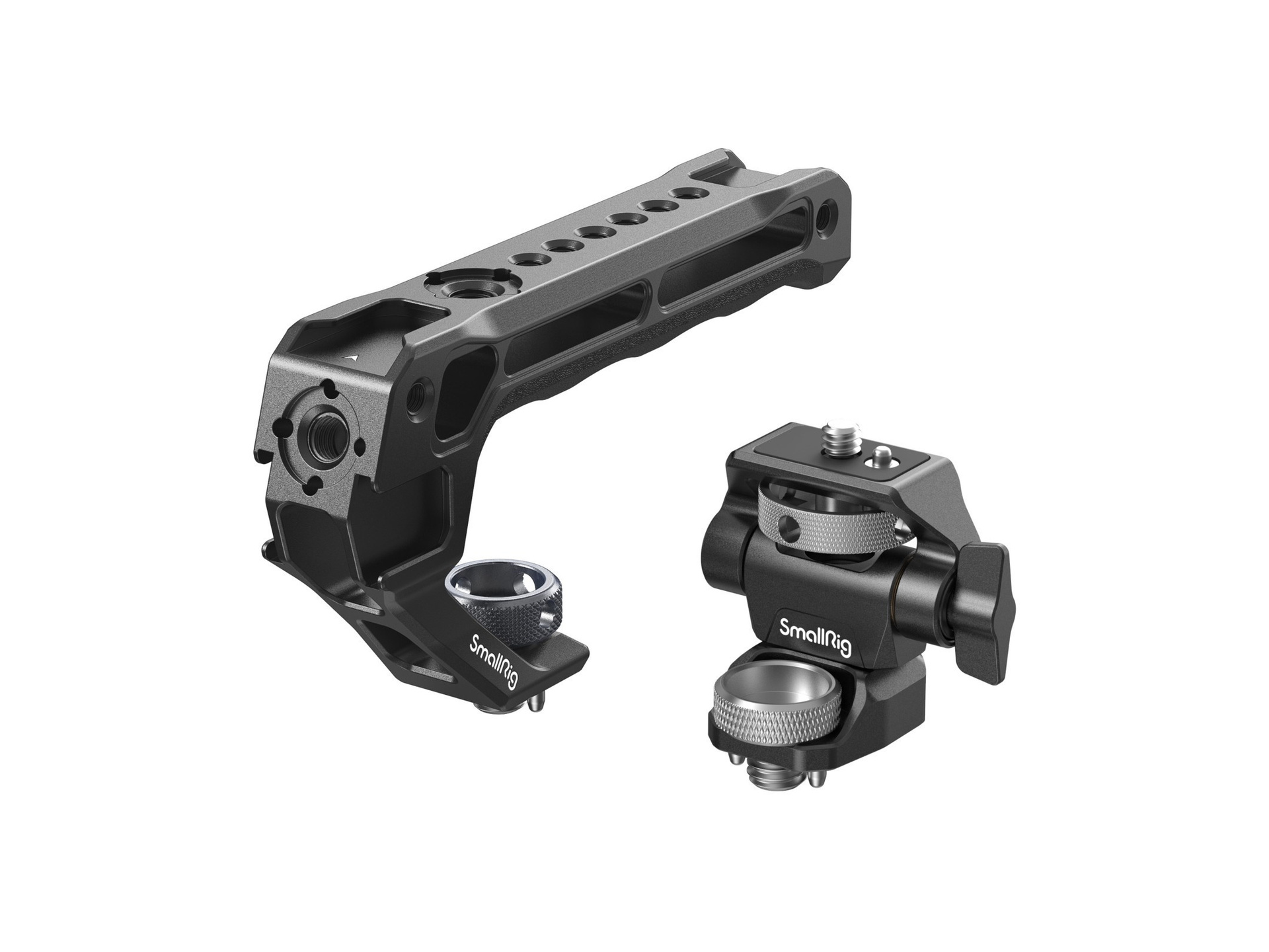 SmallRig 5323 Top Handle with Monitor Support Kit (Compatible with ARRI 3/8''-16 Screw)