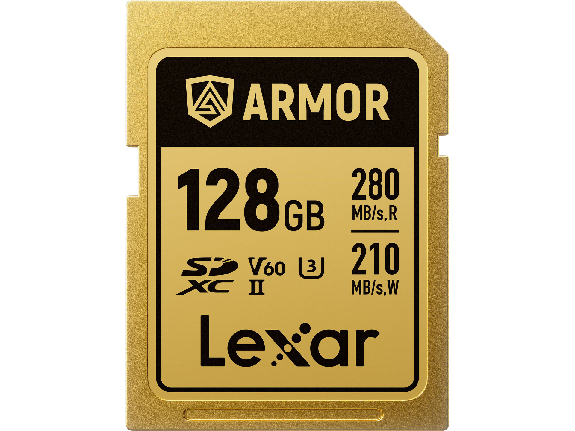 Lexar 128GB ARMOR GOLD UHS-II SDXC Memory Card