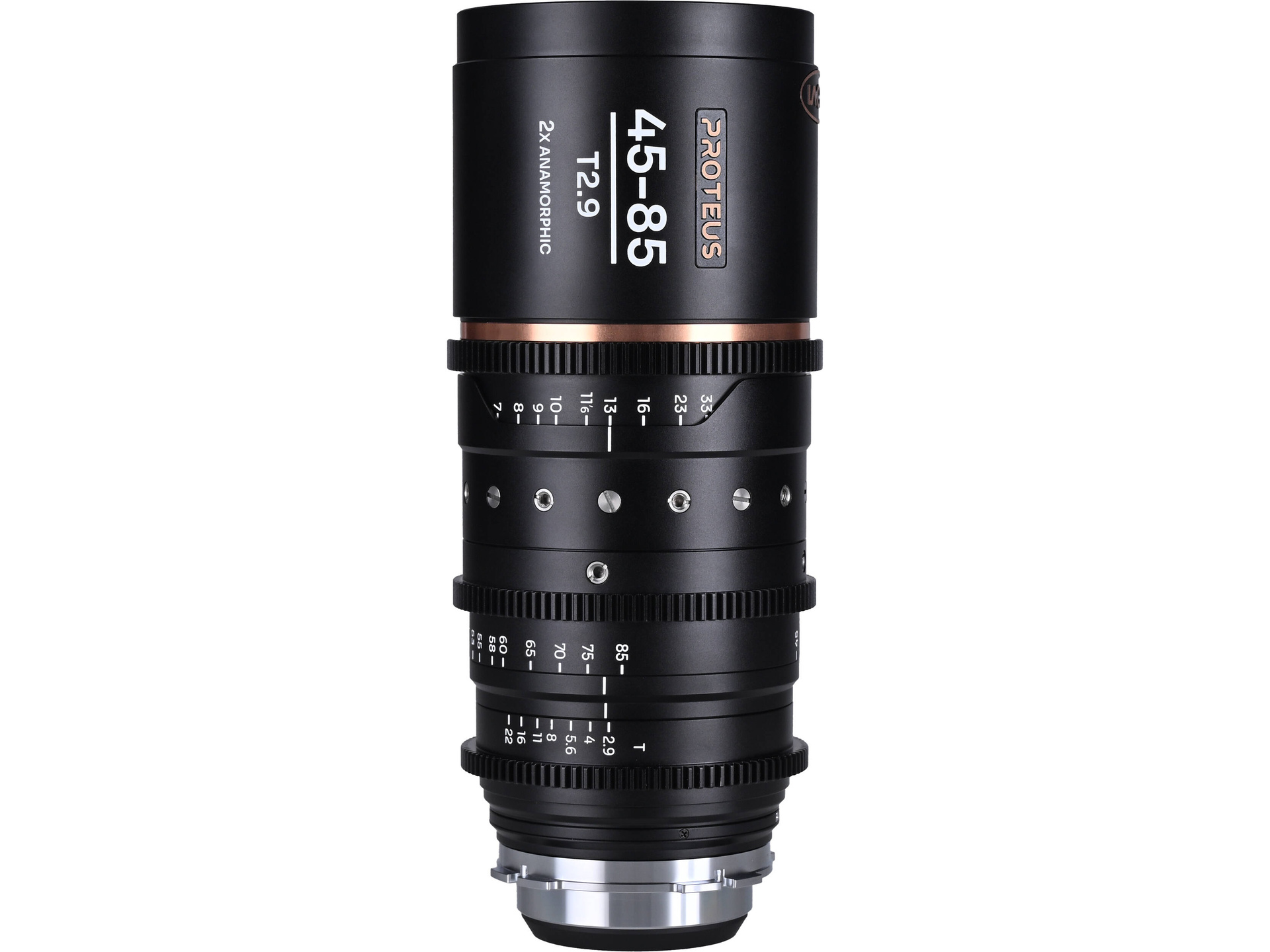 Laowa Proteus 45-85mm T2.9 2x S35 Anamorphic Zoom (ARRI PL, Feet, Amber Flare)