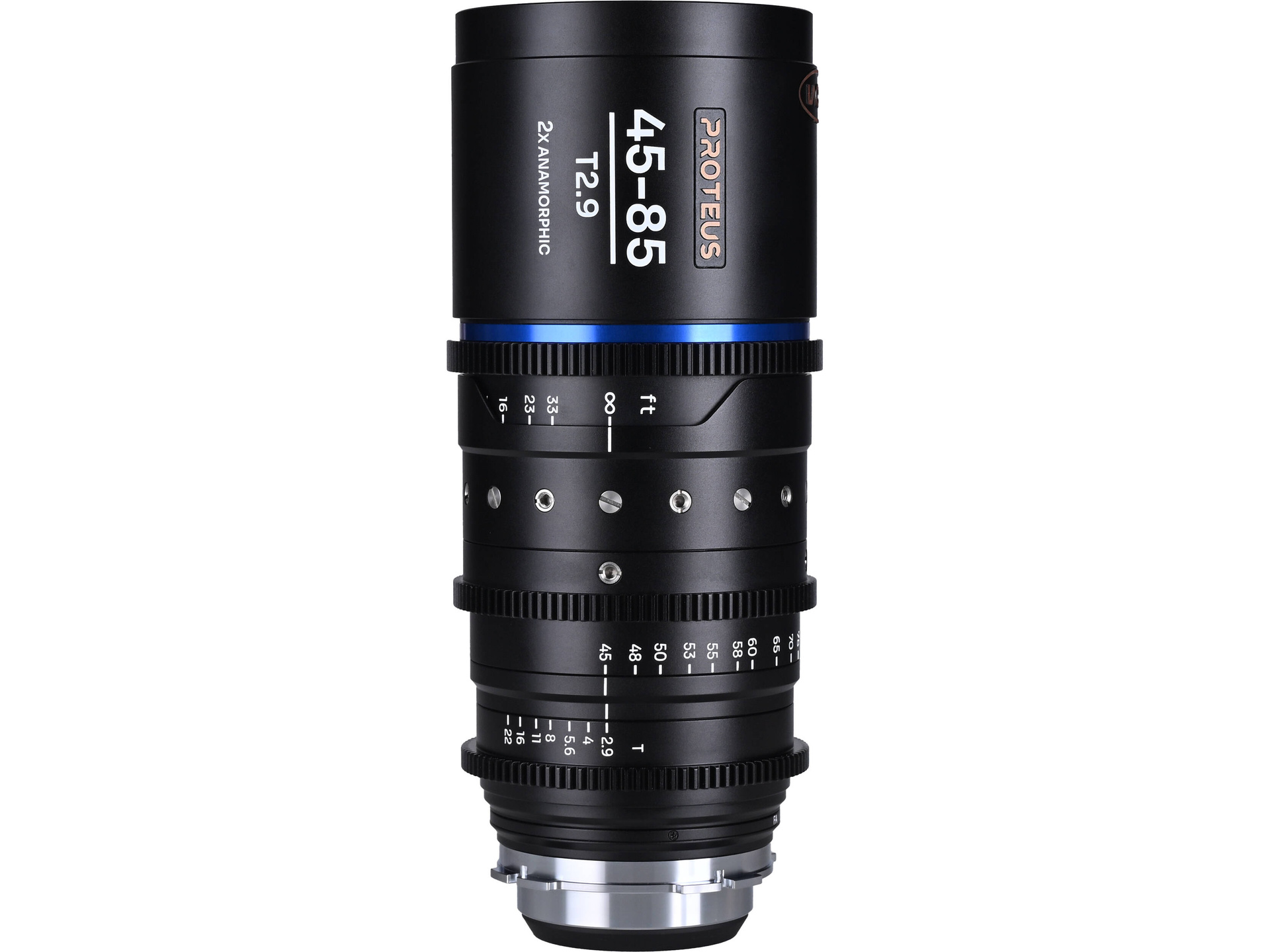 Laowa Proteus 45-85mm T2.9 2x S35 Anamorphic Zoom (ARRI PL, Feet, Blue Flare)
