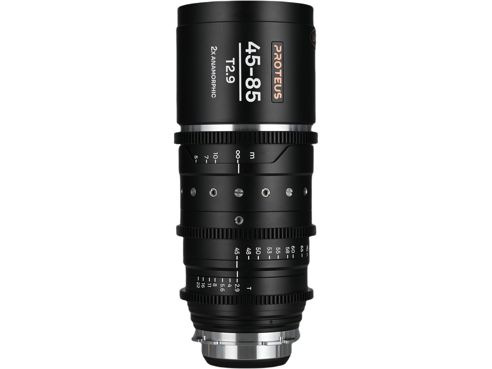 Laowa Proteus 45-85mm T2.9 2x S35 Anamorphic Zoom (ARRI PL, Meters, Silver Flare)