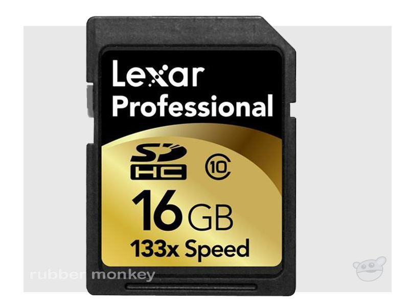 Lexar 16GB SDHC Card 133X
