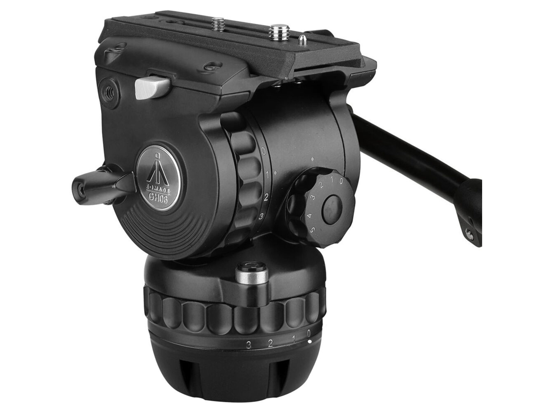 E-Image GH06F Fluid Head Flat base
