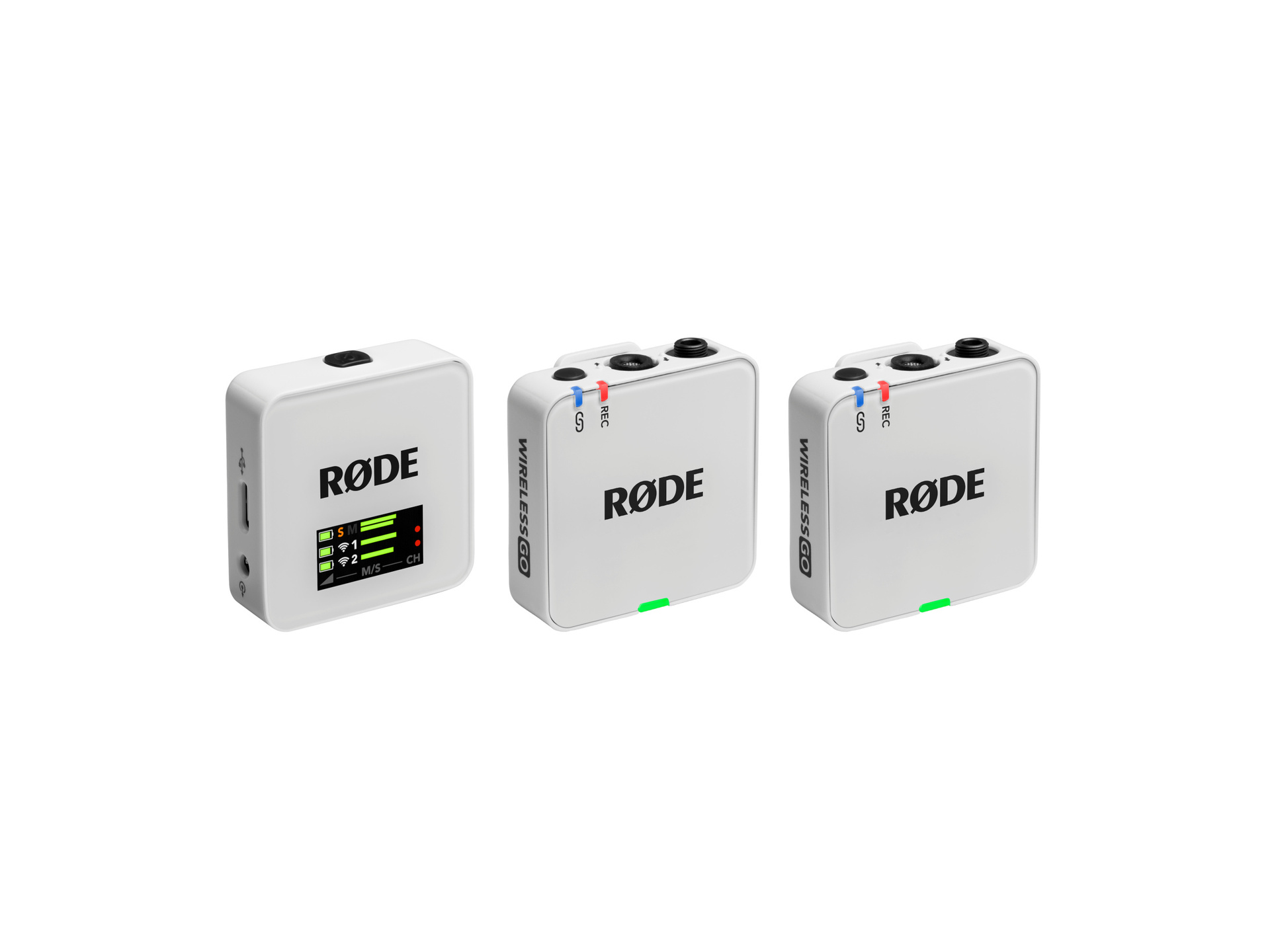 RODE Wireless GO Compact Wireless Microphone System (Gen 3, White)