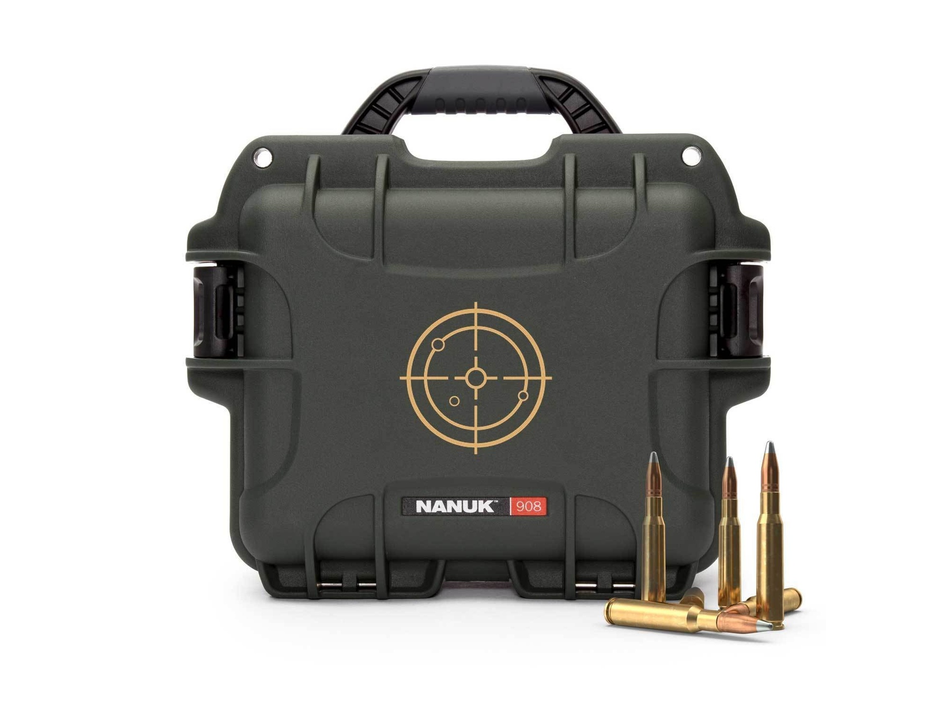 Nanuk 908 Waterproof Ammo Case (Olive)