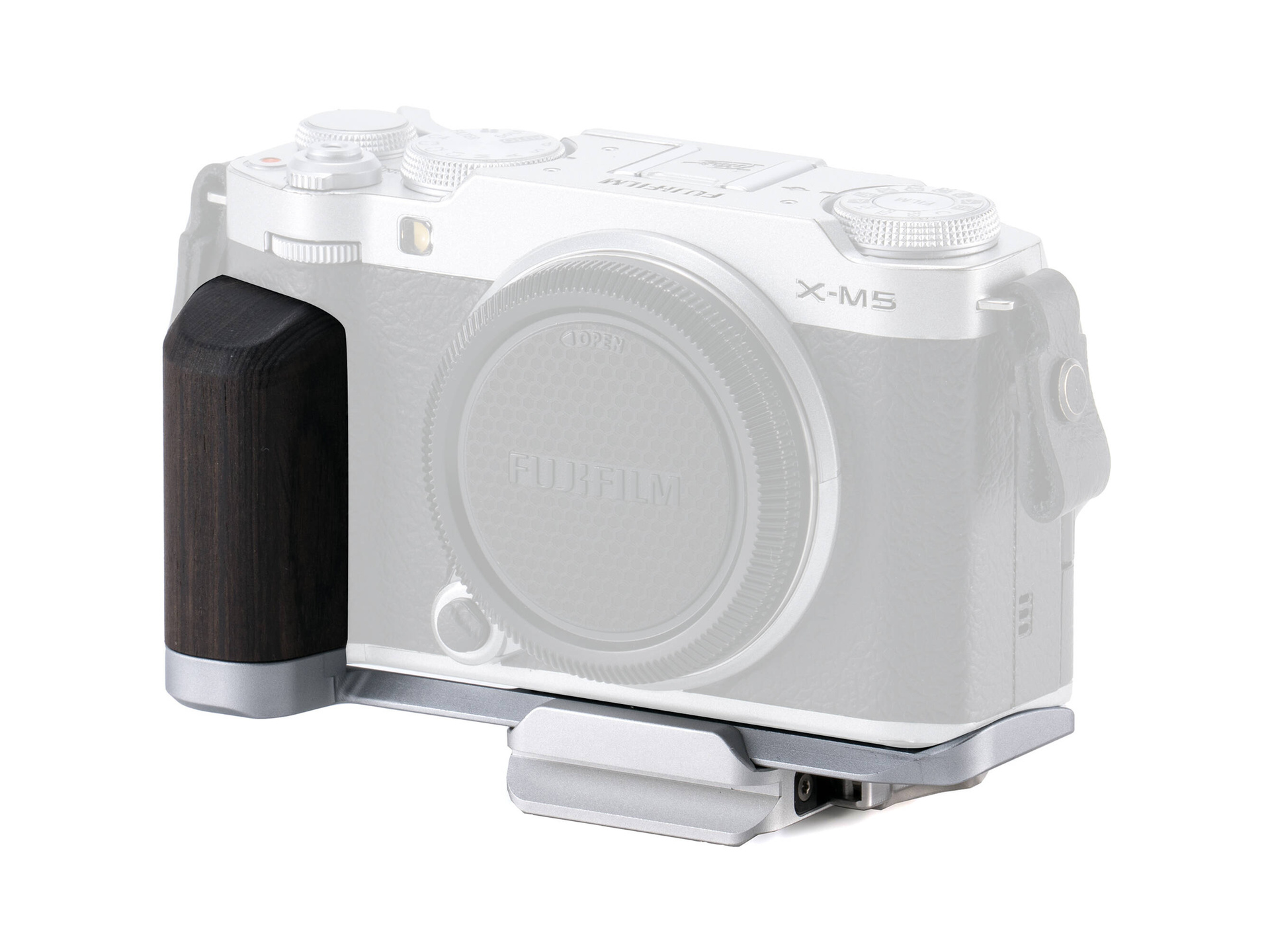 Tilta Vintage Camera Cage for Fujifilm X-M5 Base Kit (Silver)