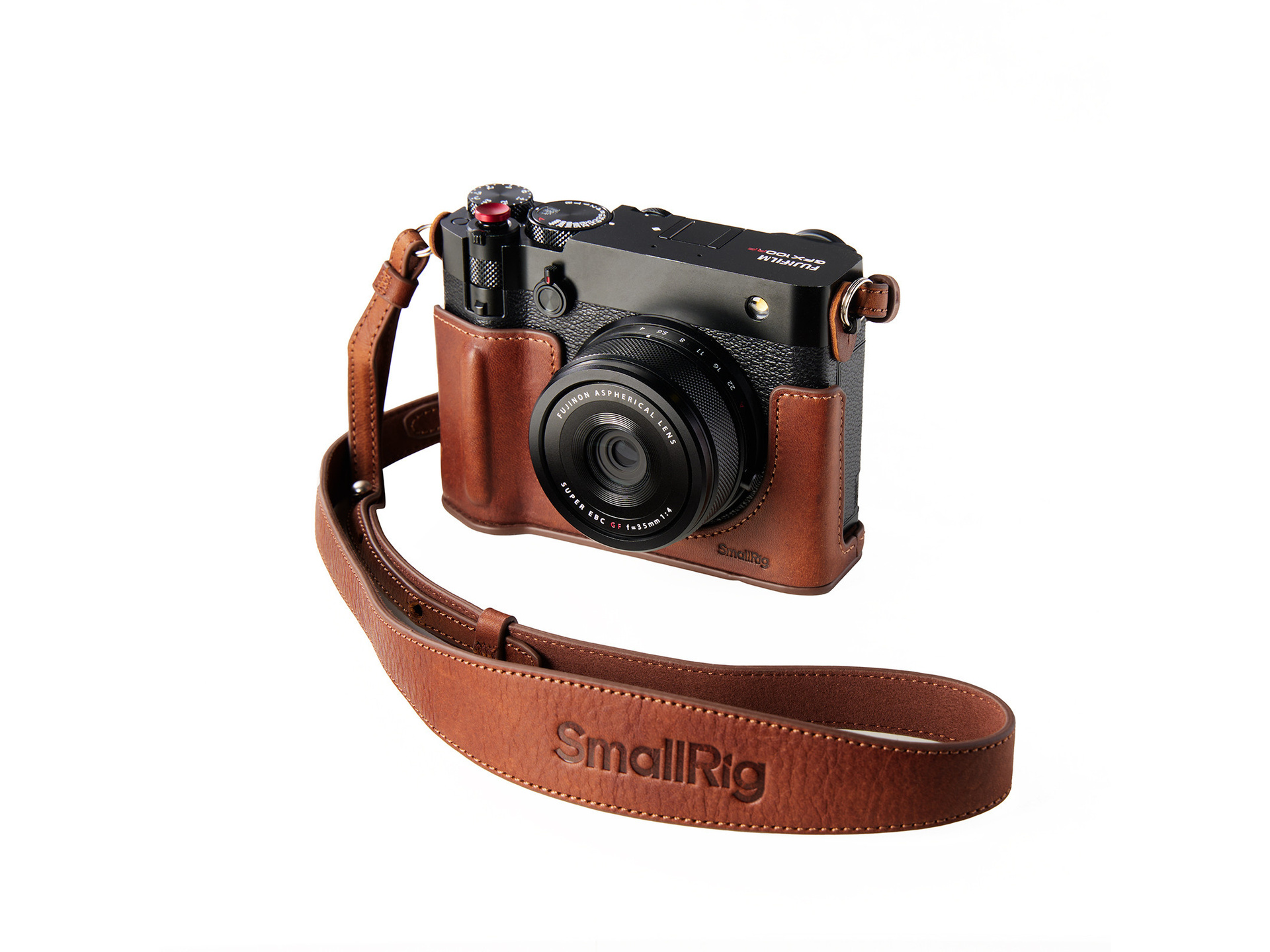 SmallRig 5268 Leather Case Kit for Fujifilm GFX100RF (Brown)