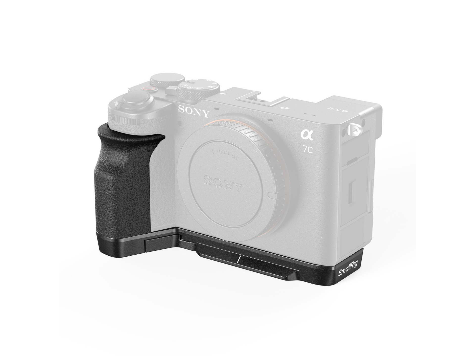SmallRig 4797B L-Shape Mount Plate with Silicone Handle for Sony Alpha 7C II / Alpha 7CR