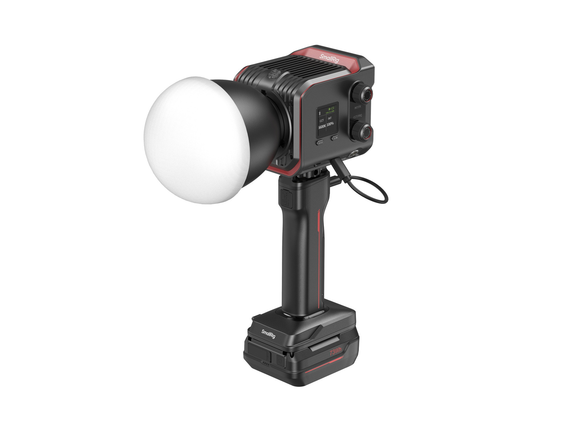 SmallRig 4897 RC 100B COB LED Video Light Kit (with Battery Grip Handle)