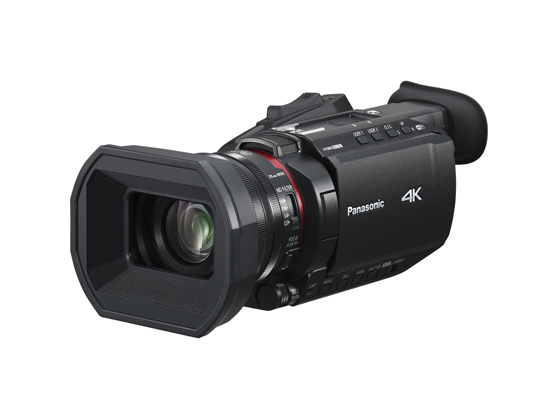 Panasonic HC-X1600 UHD 4K HDMI Camcorder with 24x Zoom