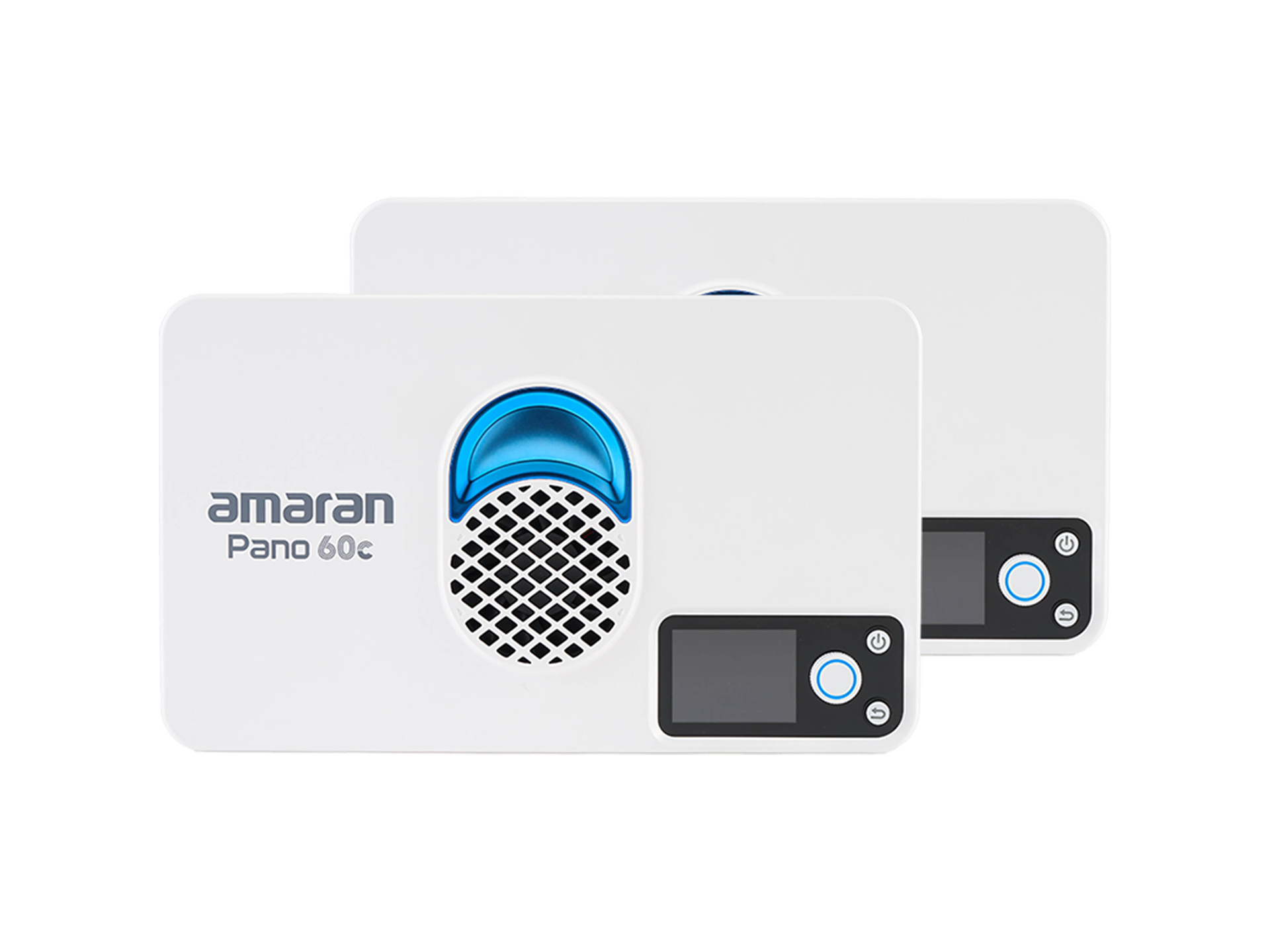 amaran Pano 60c RGB COB Mobile Light Panel (2-Light Kit, White)