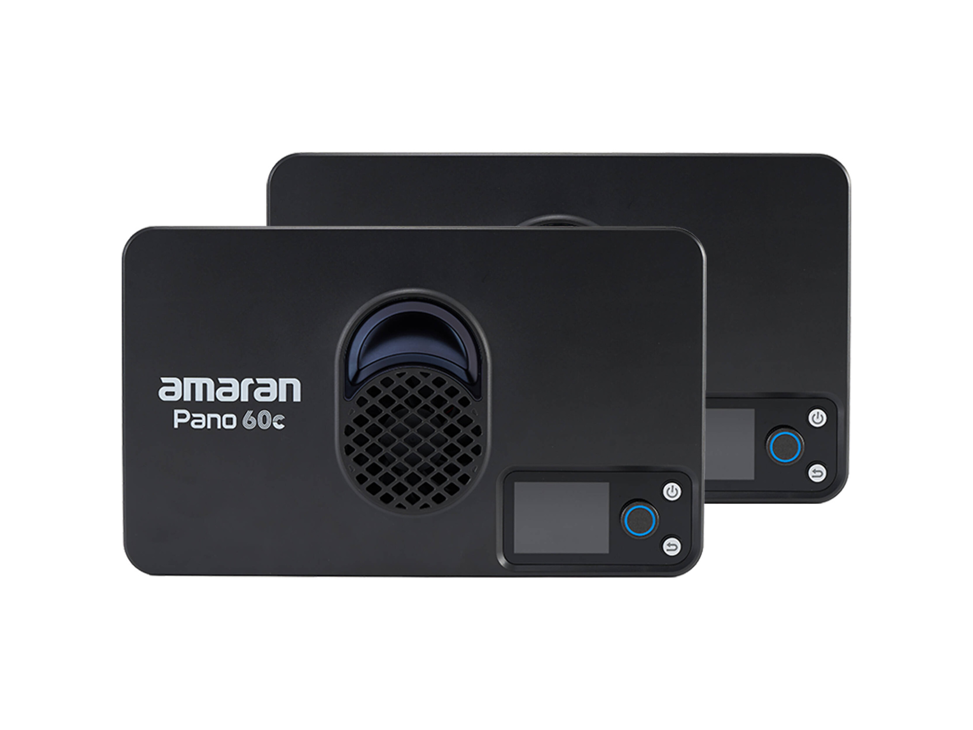 amaran Pano 60c RGB COB Mobile Light Panel (2-Light Kit, Charcoal)