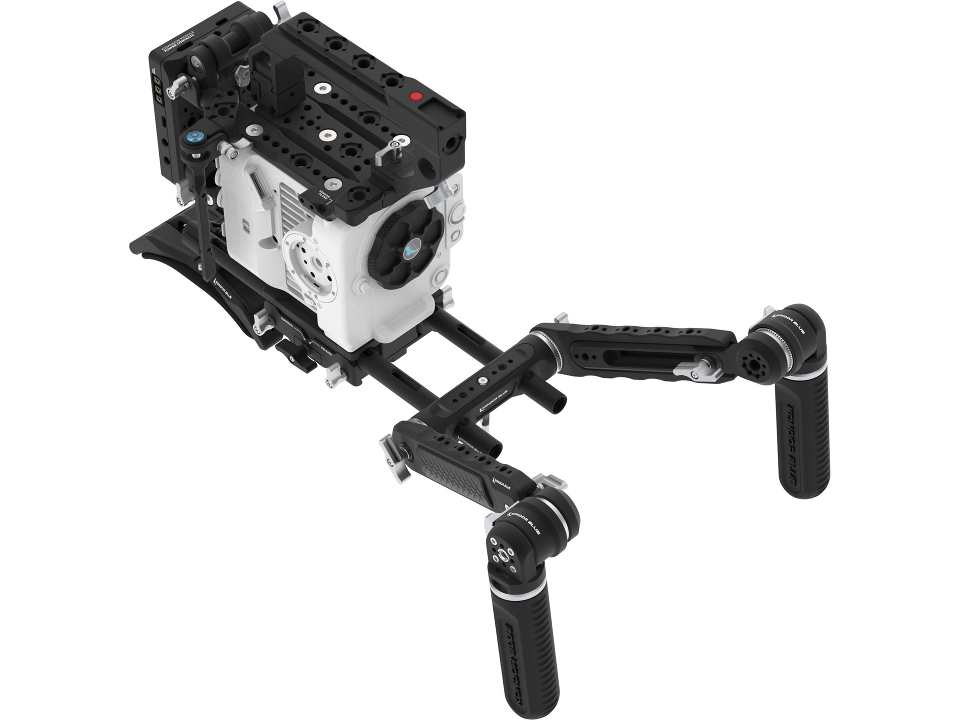 Kondor Blue Ultimate Rig for Sony FX6 MKII (Raven Black, V-Mount)