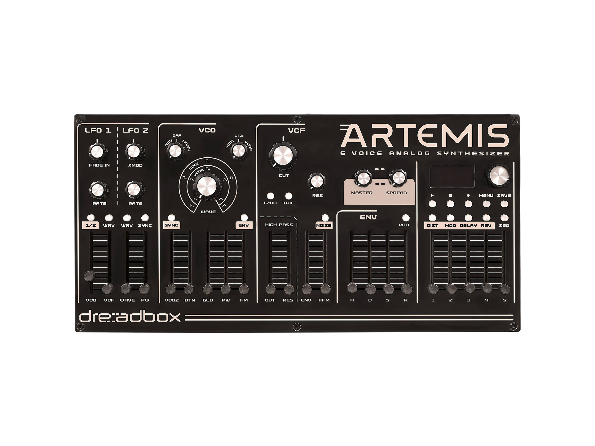 Dreadbox Artimis 6-Voice Analog Polyphonic Synthesizer