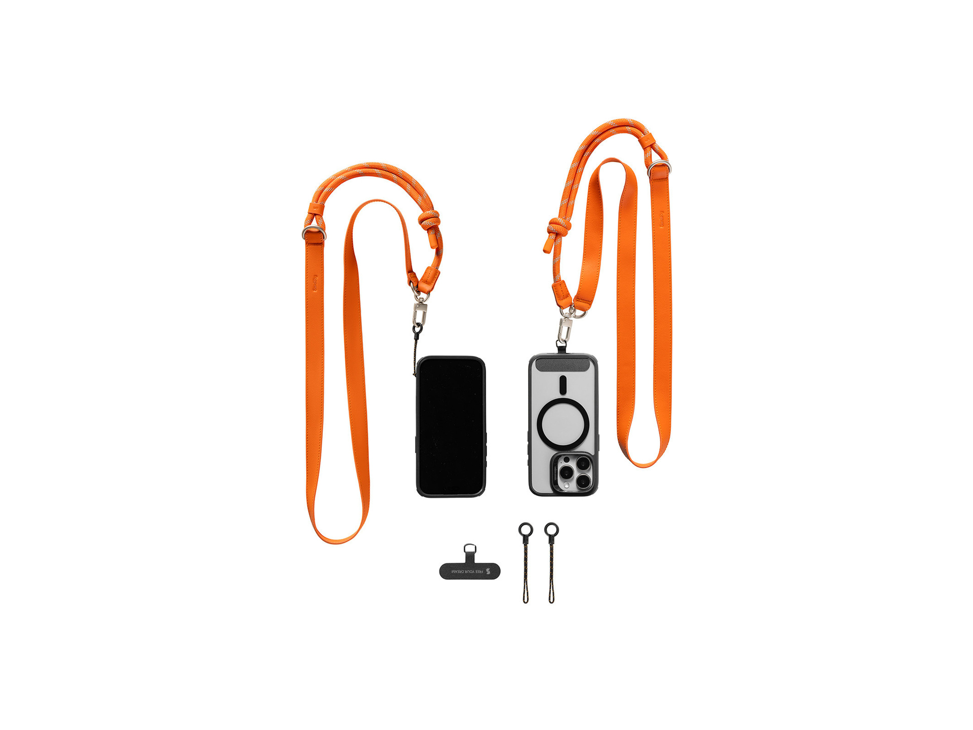 SmallRig 5300 FilMov Phone Shoulder Strap (Orange)