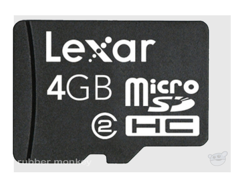 Lexar 4GB MICRO SDHC Mobile Card