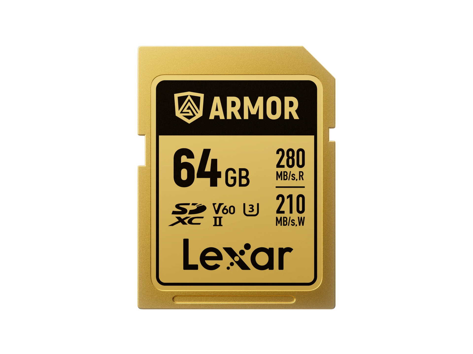 Lexar 64GB ARMOR GOLD UHS-II SDXC Memory Card