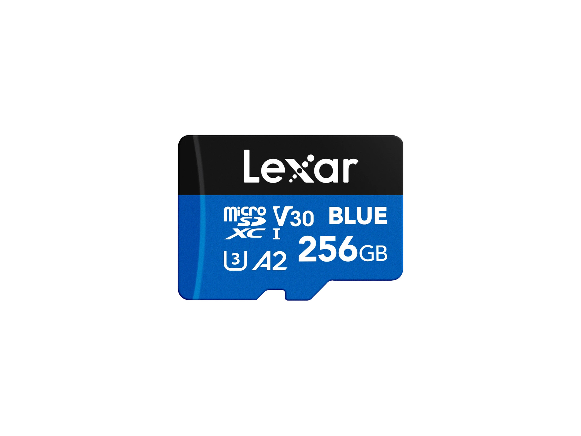 Lexar 256GB BLUE MicroSDXC UHS-I Memory Card