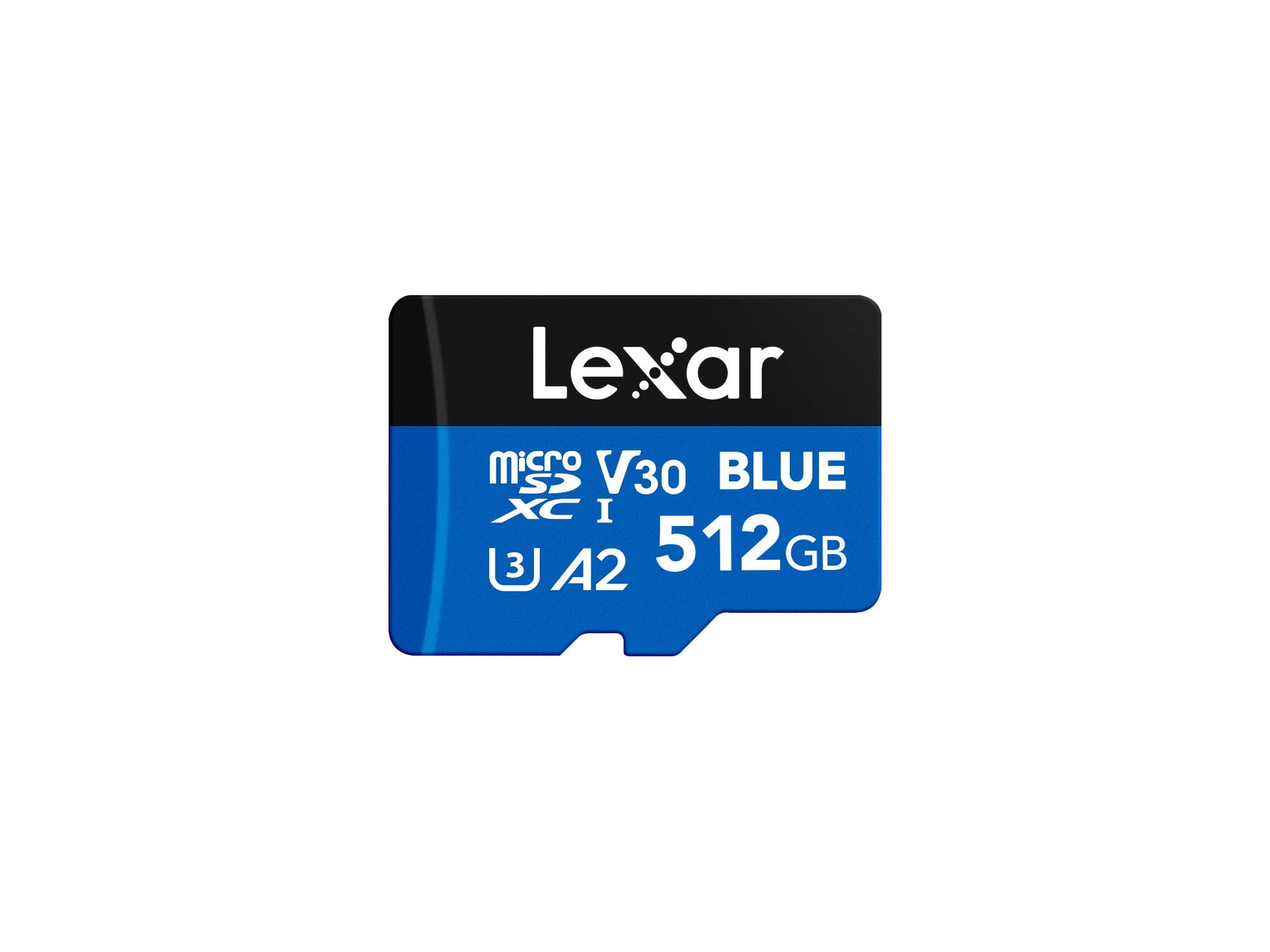 Lexar 512GB BLUE MicroSDXC UHS-I Memory Card