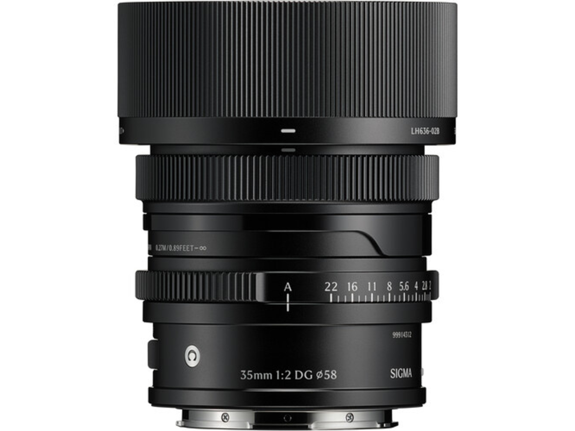 Sigma 35mm f/2 DG Contemporary Lens (L-Mount, Black)