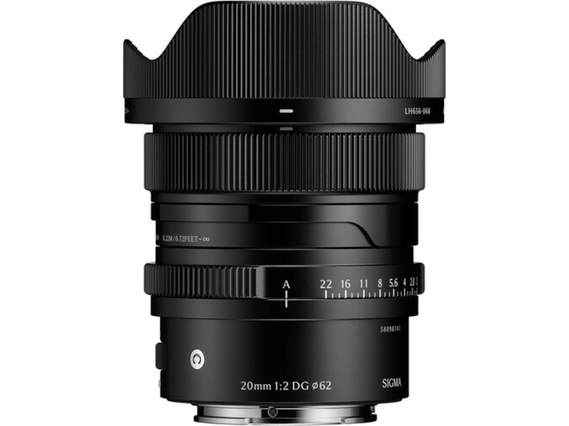 Sigma 20mm f/2 DG Contemporary Lens (Sony E, Black)