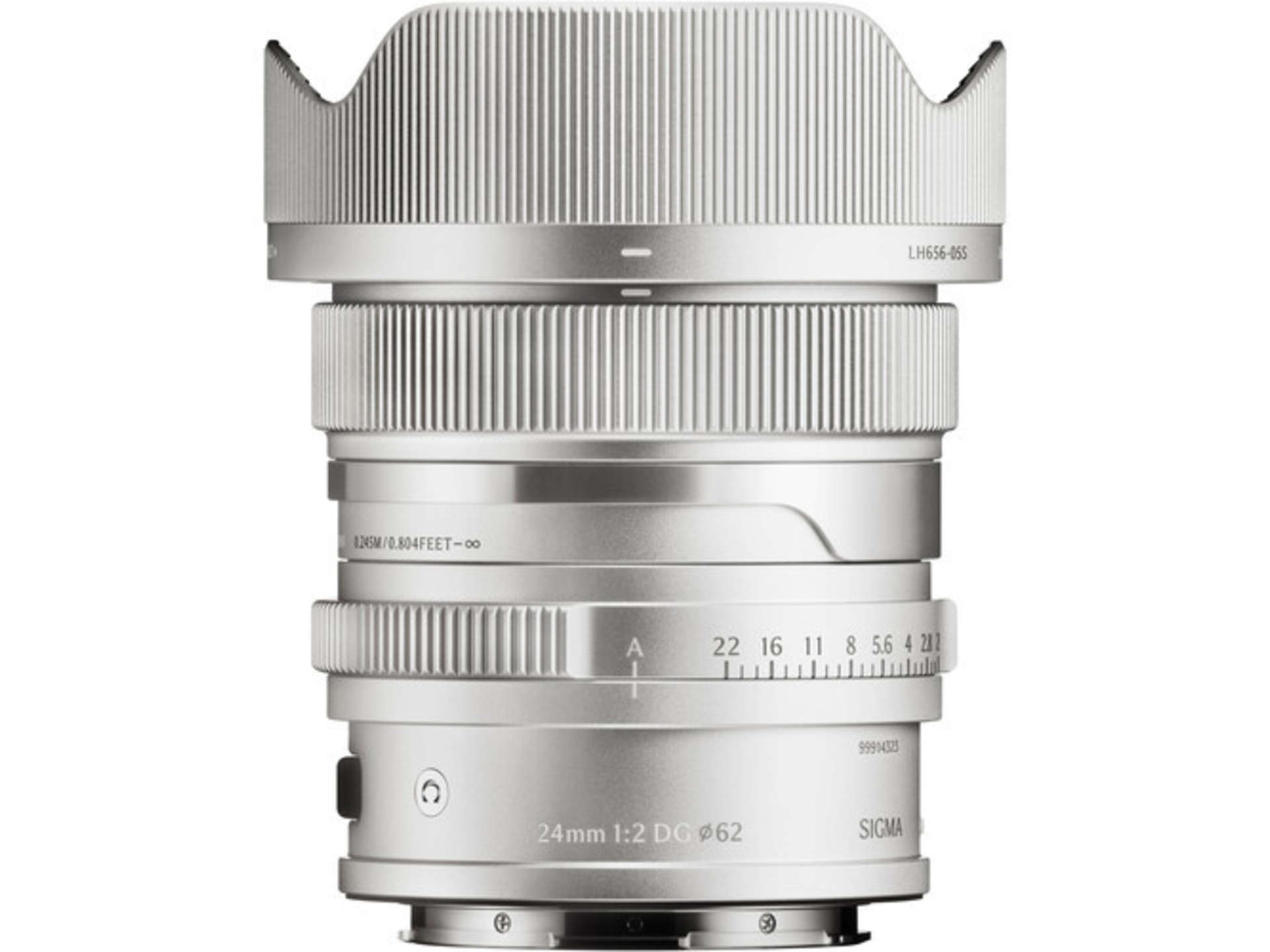 Sigma 24mm f/2 DG Contemporary Lens (L-Mount, Silver)
