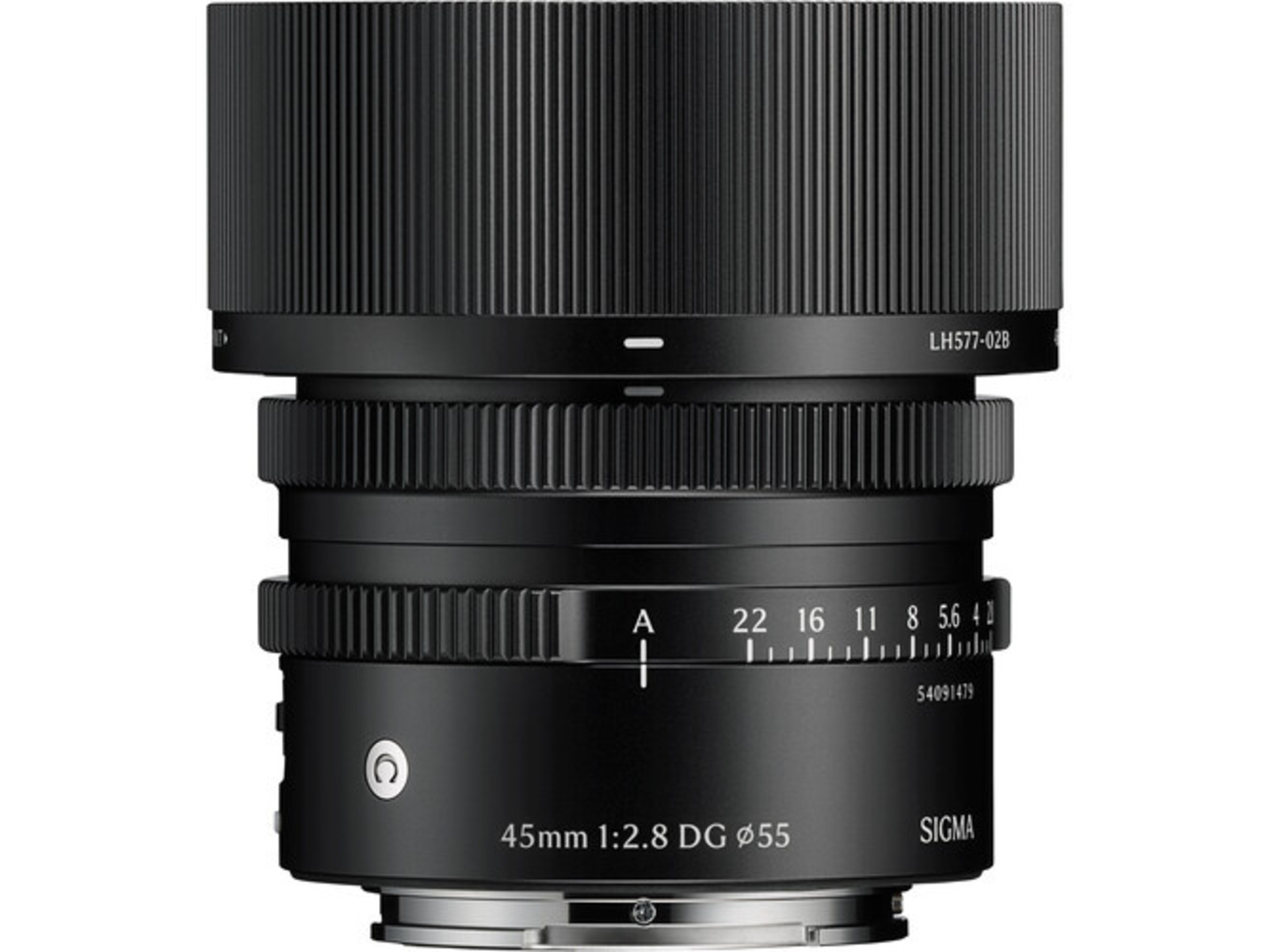 Sigma 45mm f/2.8 DG Contemporary Lens (L-Mount, Black)