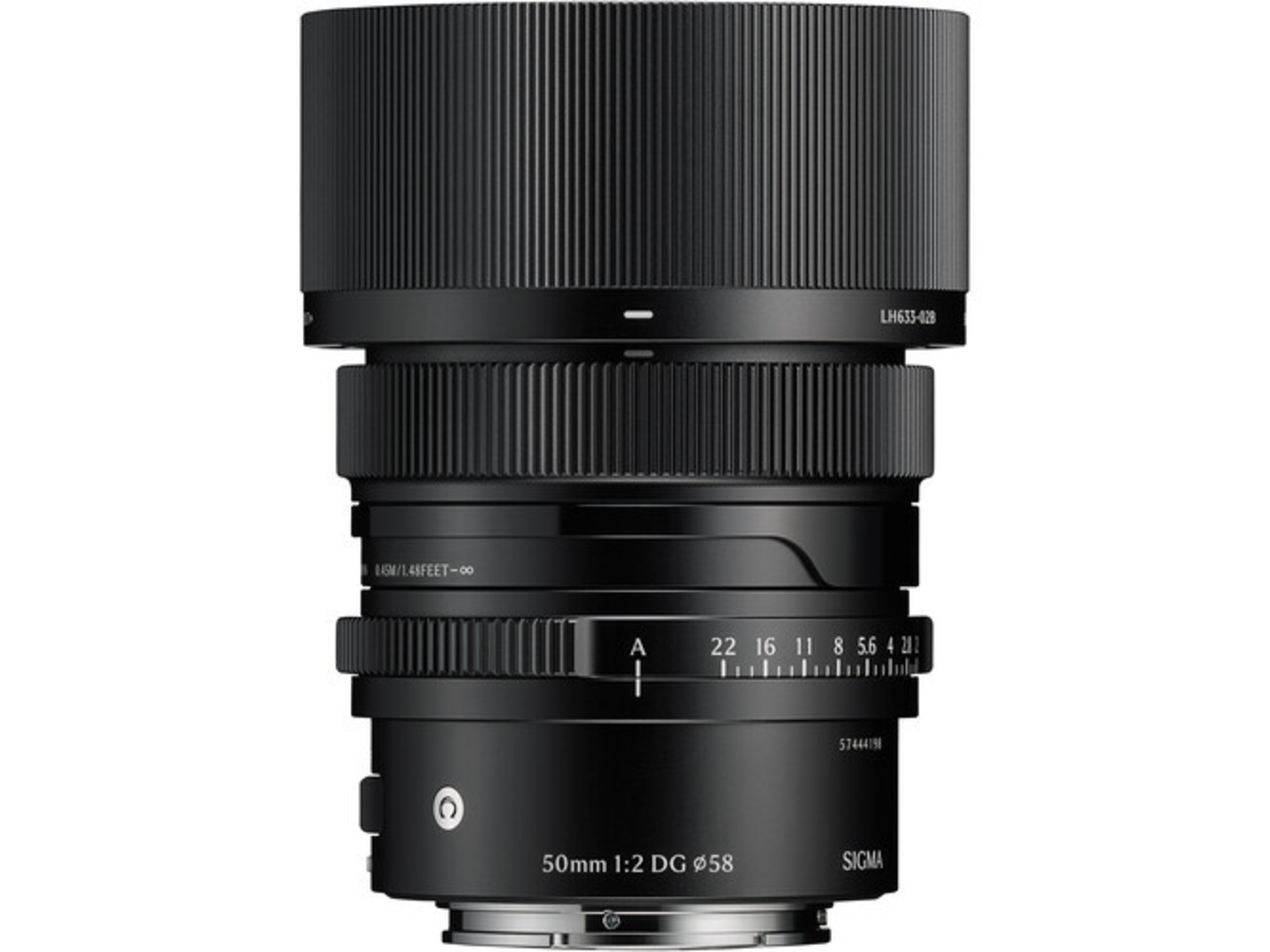 Sigma 50mm f/2 DG Contemporary Lens (L-Mount, Black)